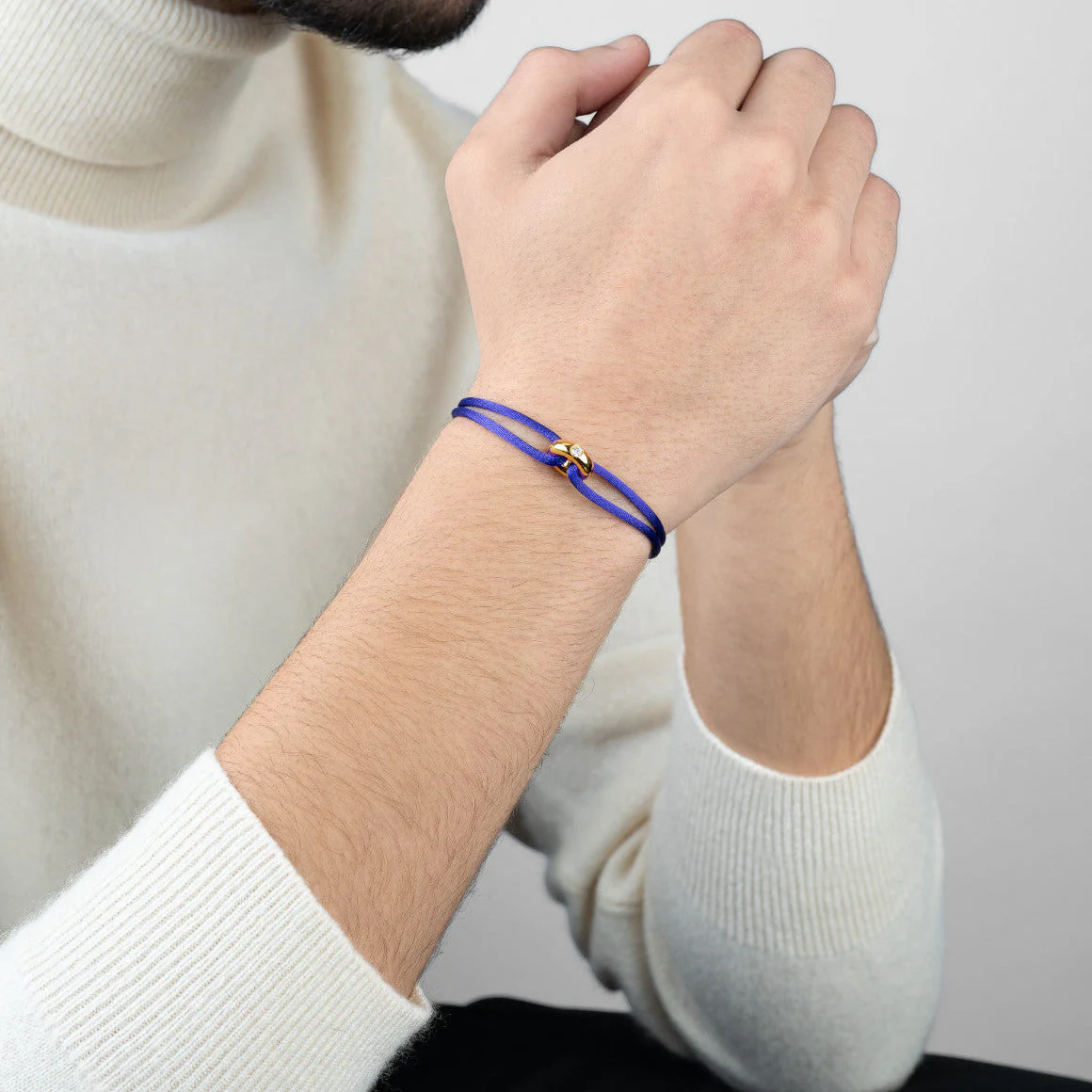 Golden Soho Diamond Cord Bracelet - Image 70