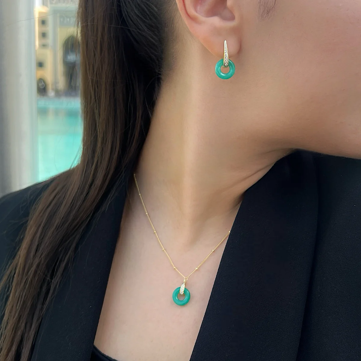 Golden Soho Earrings - Image 12