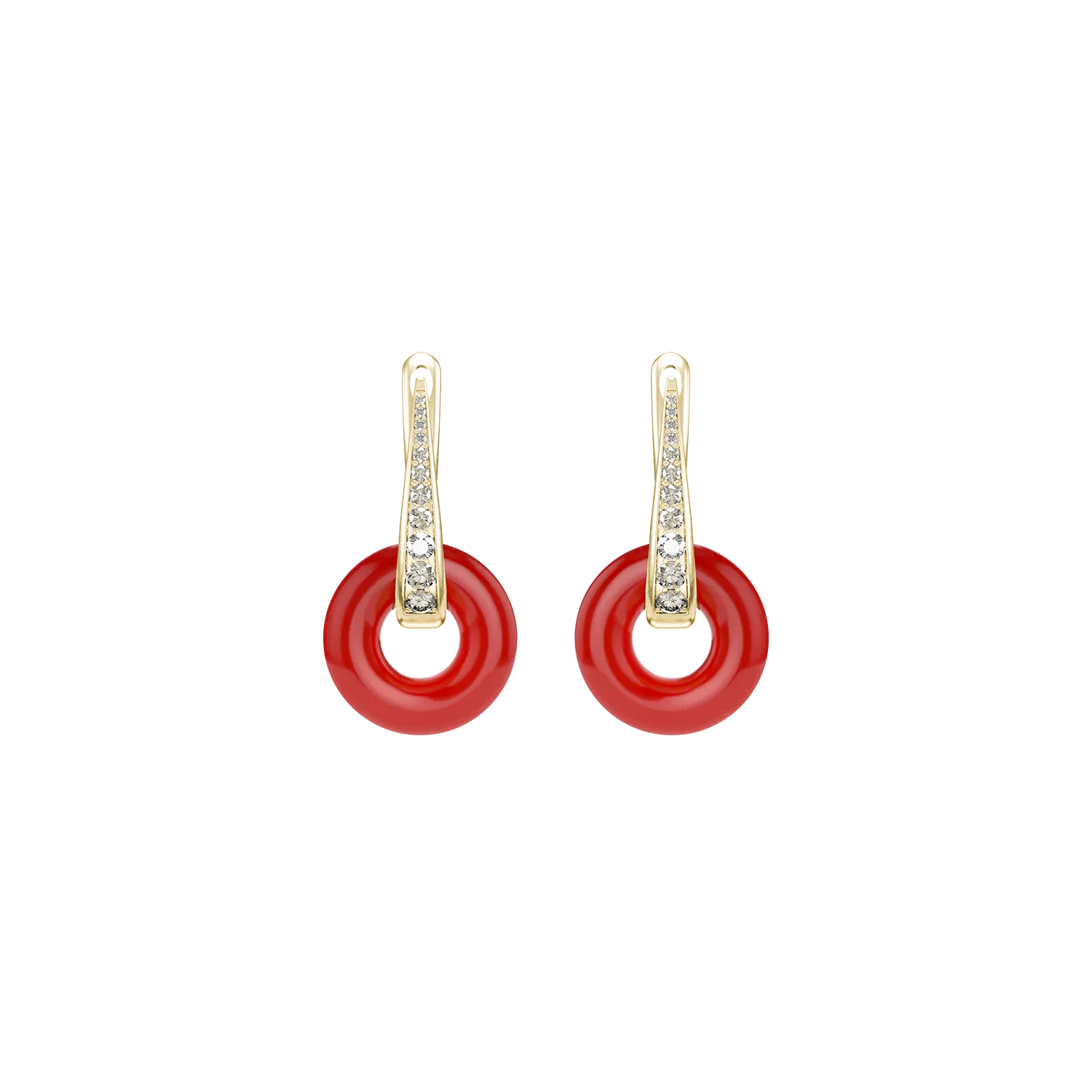 Golden Soho Earrings - Image 7