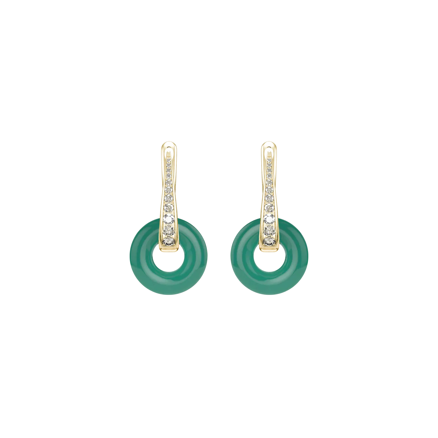 Golden Soho Earrings - Image 9