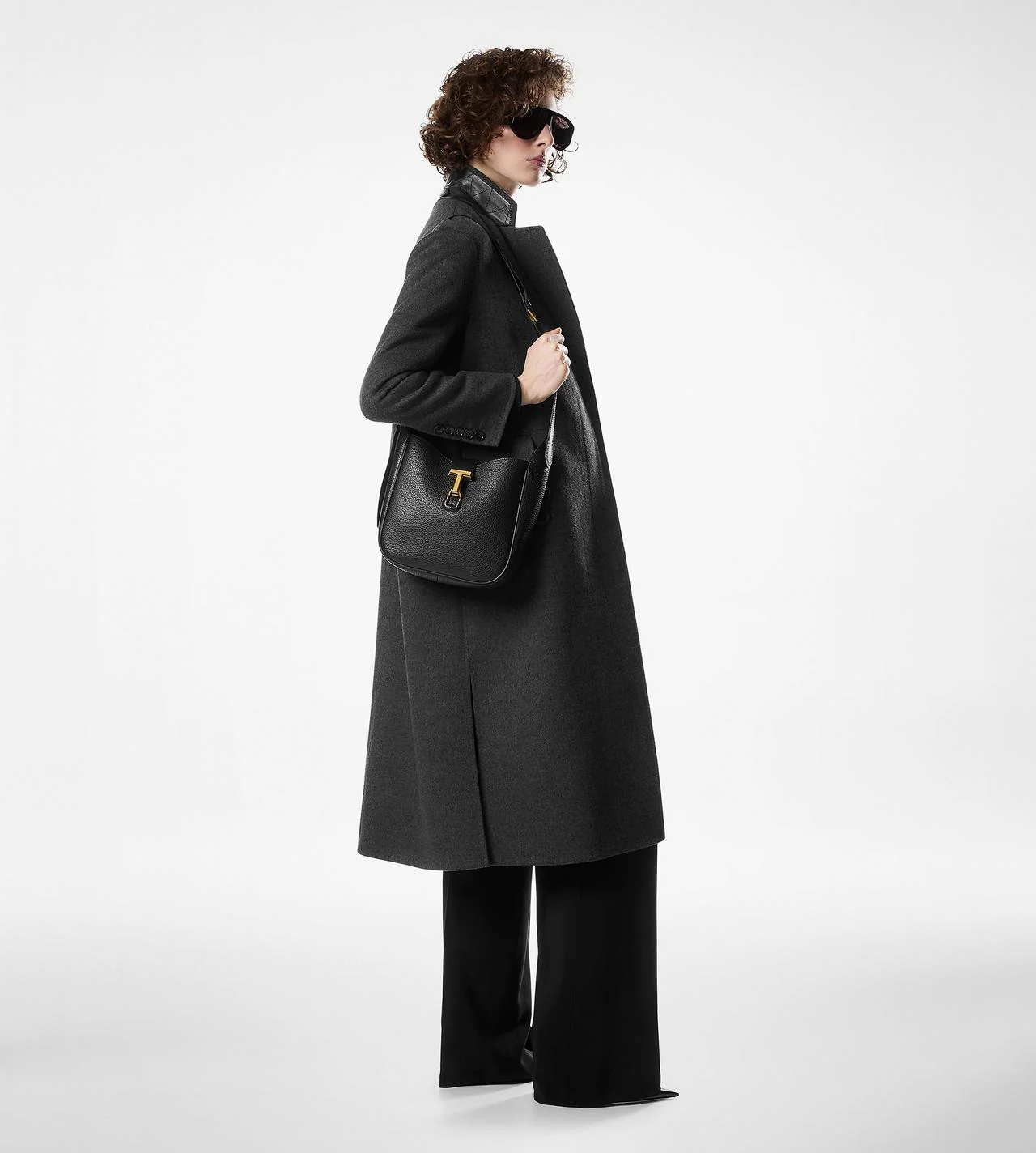 Grain Leather Monarch Small Hobo - Image 2