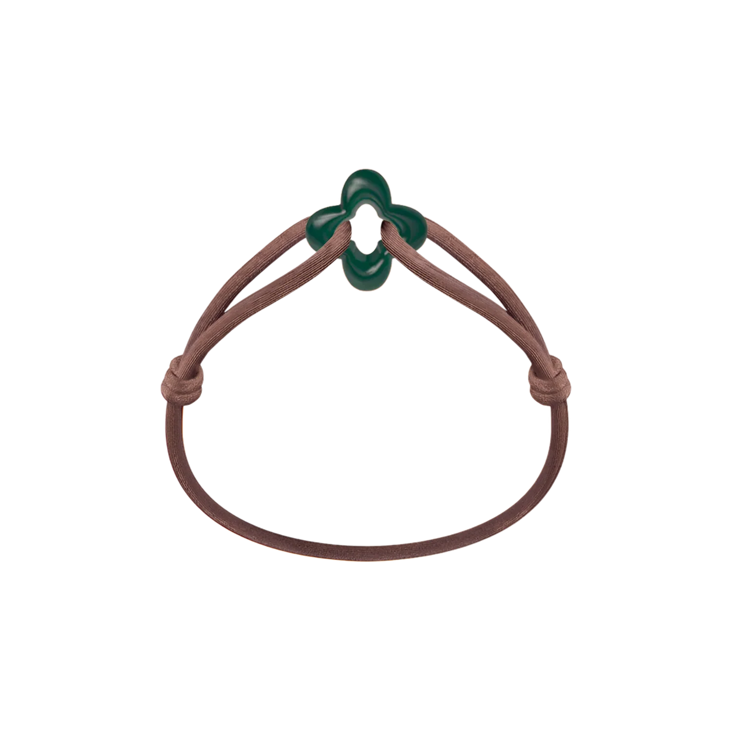 Green Clover Cord Bracelet - Image 12