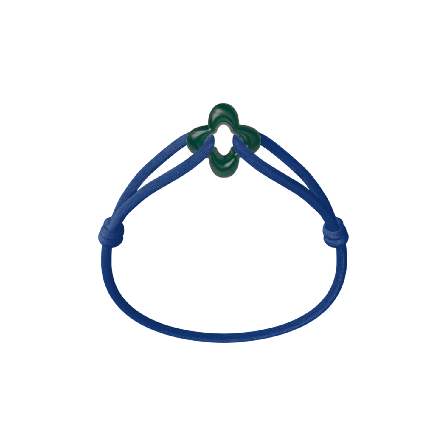 Green Clover Cord Bracelet - Image 13