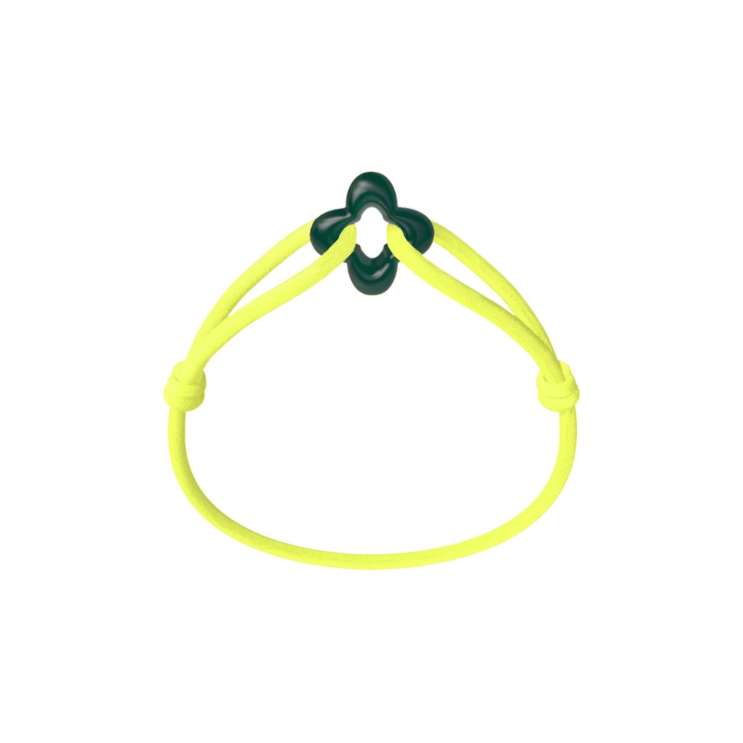 Green Clover Cord Bracelet - Image 16