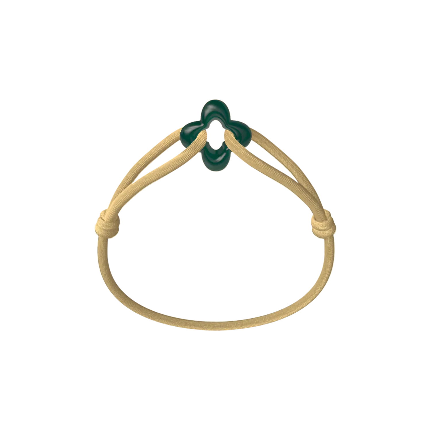 Green Clover Cord Bracelet - Image 22