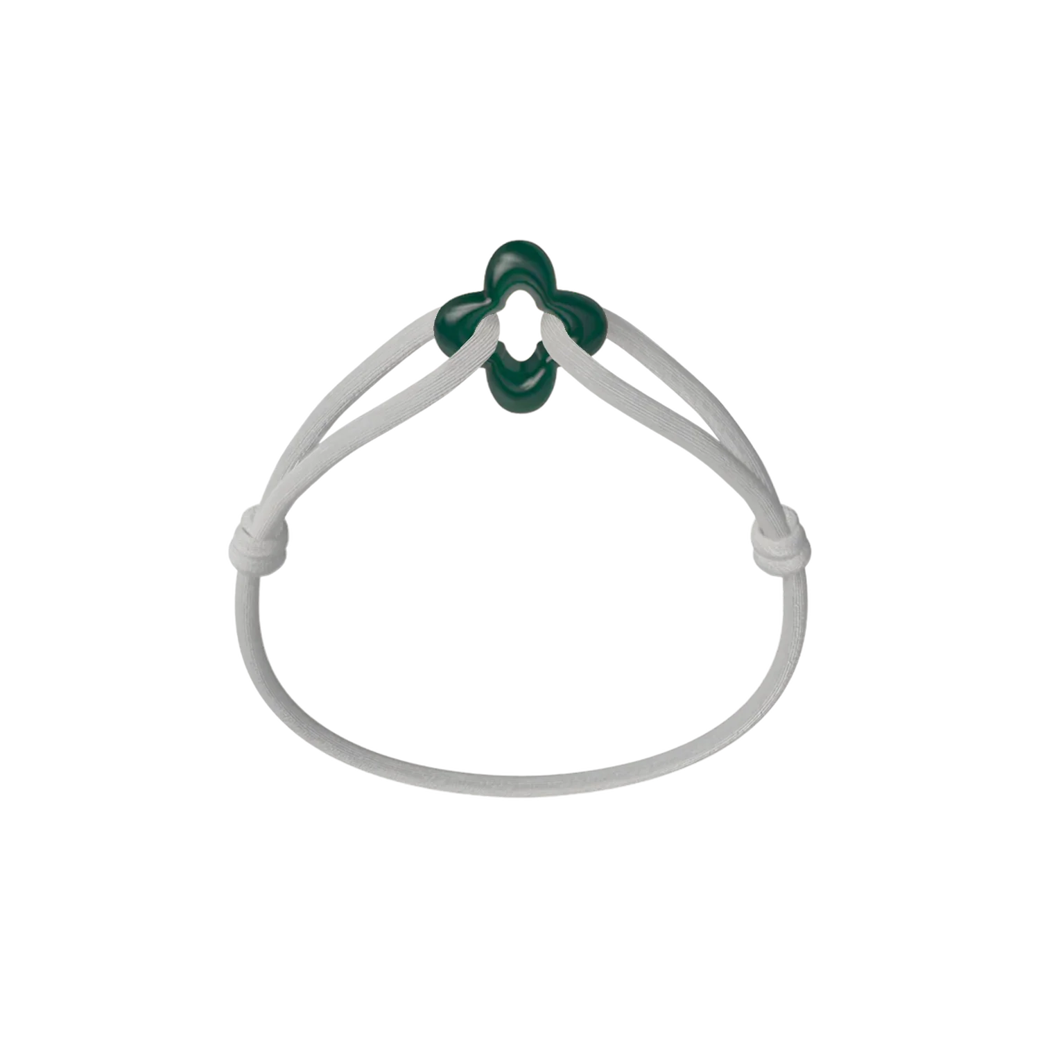 Green Clover Cord Bracelet - Image 26