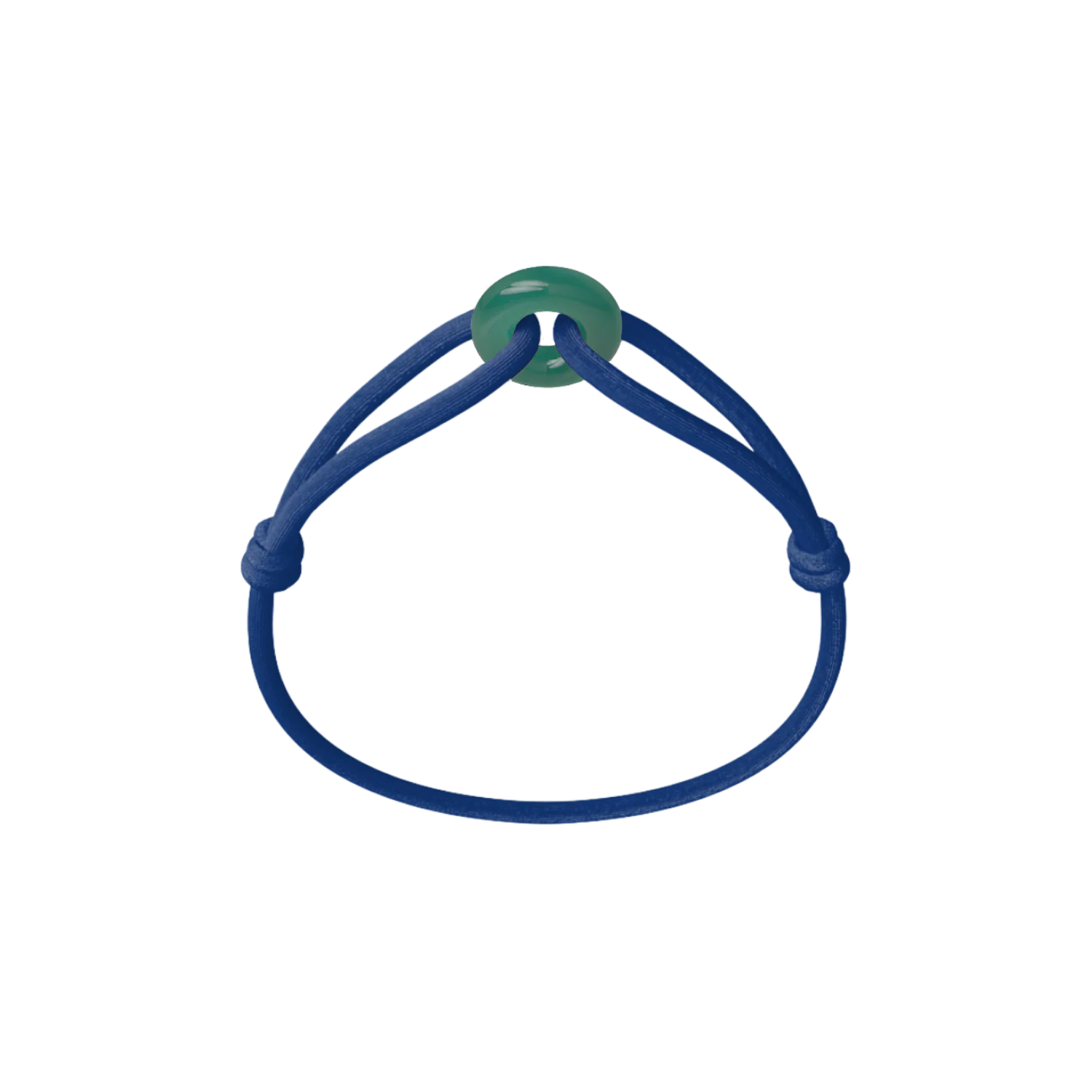 Green Soho Cord Bracelet - Image 2
