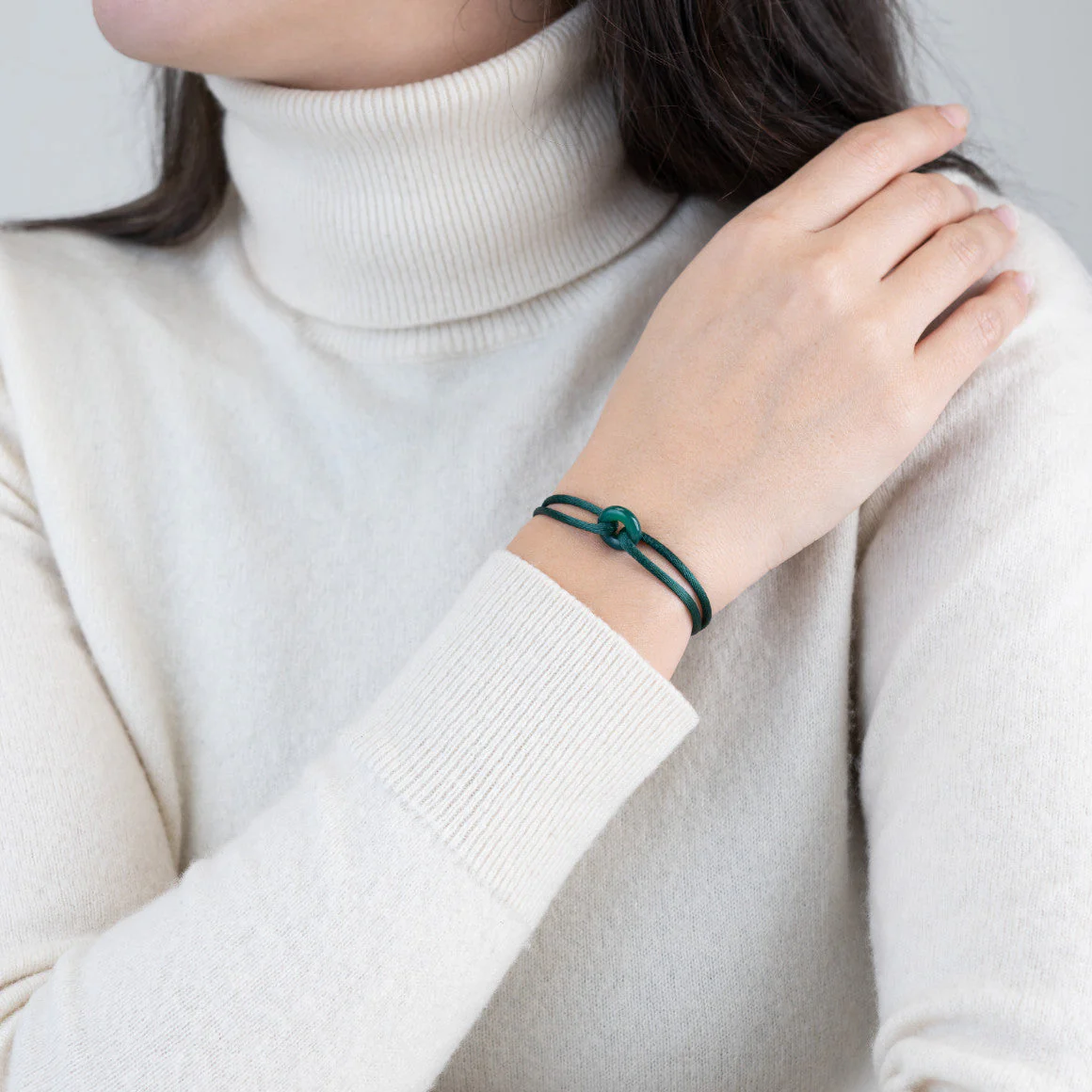 Green Soho Cord Bracelet - Image 28