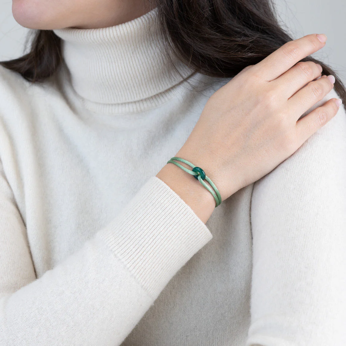 Green Soho Cord Bracelet - Image 29