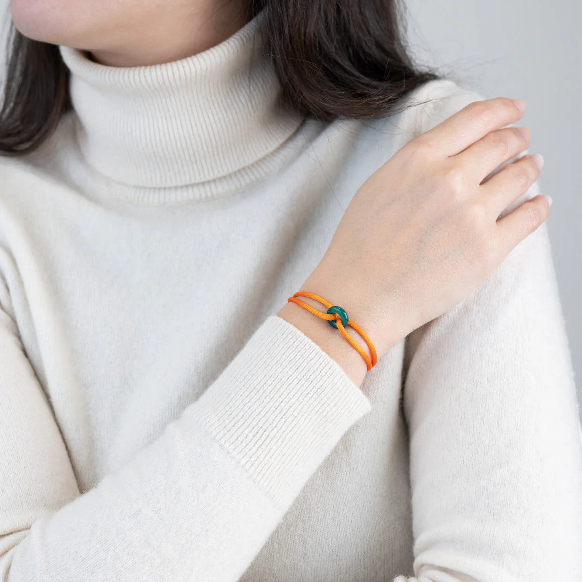 Green Soho Cord Bracelet - Image 30