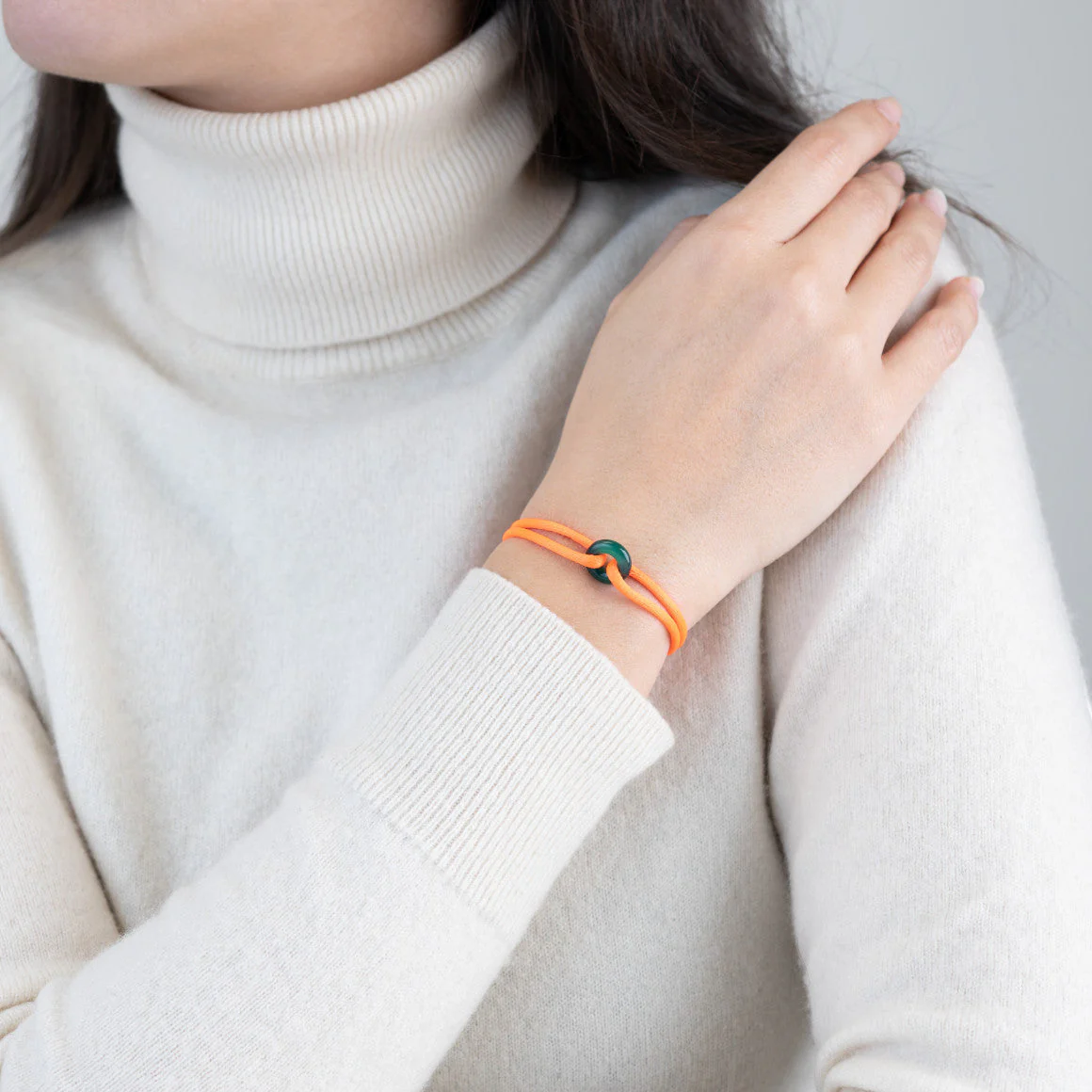 Green Soho Cord Bracelet - Image 31