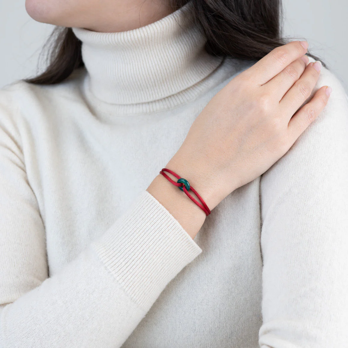 Green Soho Cord Bracelet - Image 32