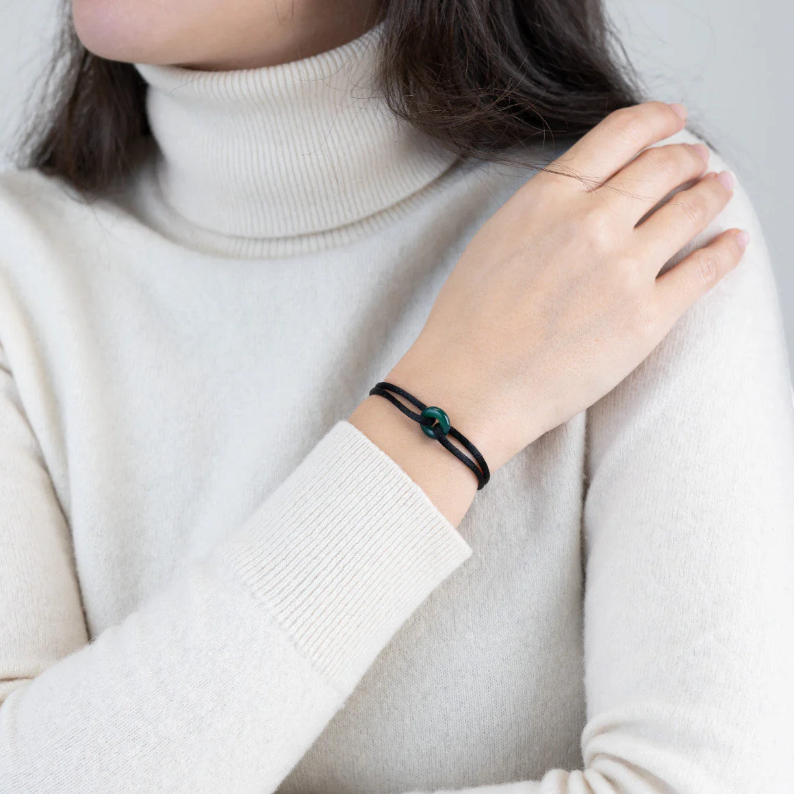 Green Soho Cord Bracelet - Image 34