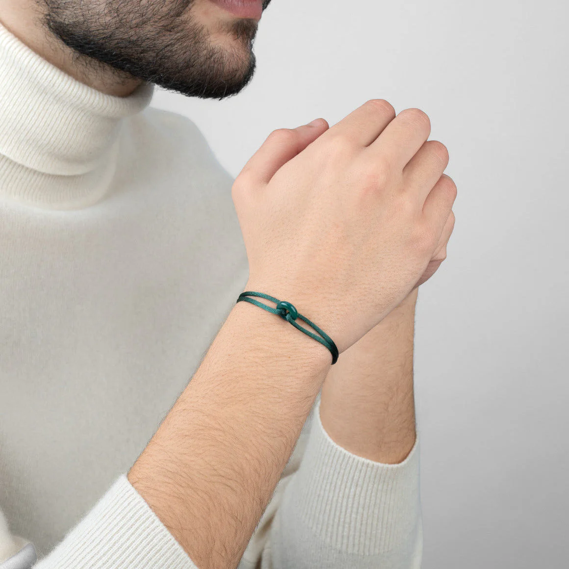 Green Soho Cord Bracelet - Image 36