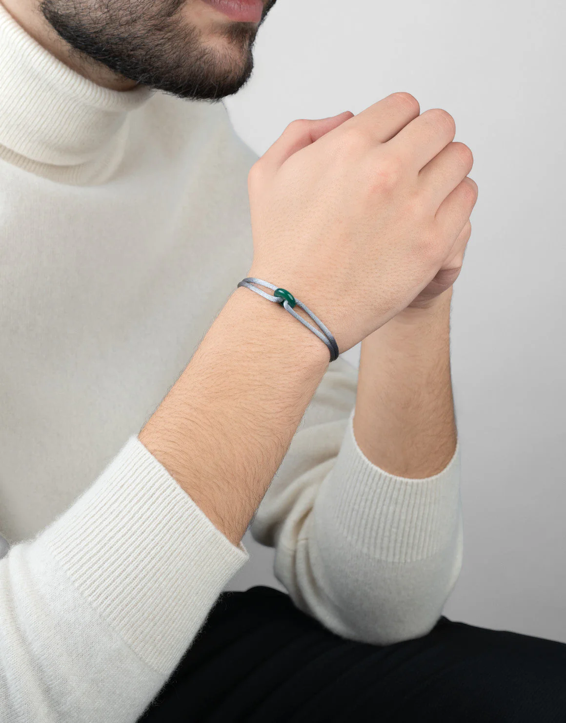 Green Soho Cord Bracelet - Image 38