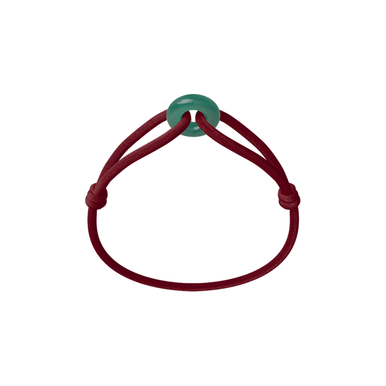 Green Soho Cord Bracelet - Image 4