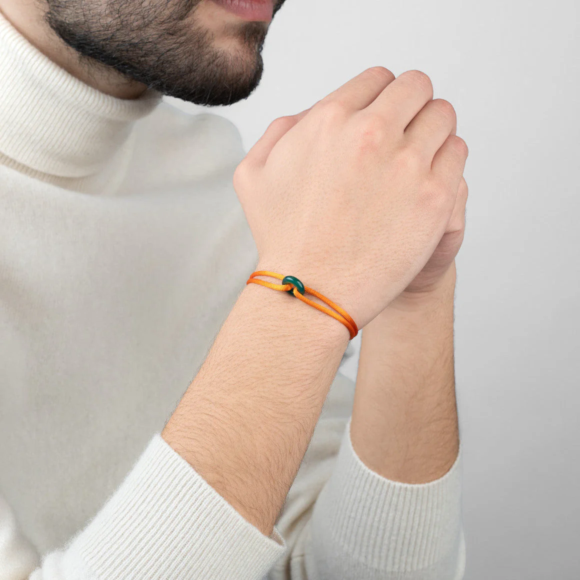 Green Soho Cord Bracelet - Image 40