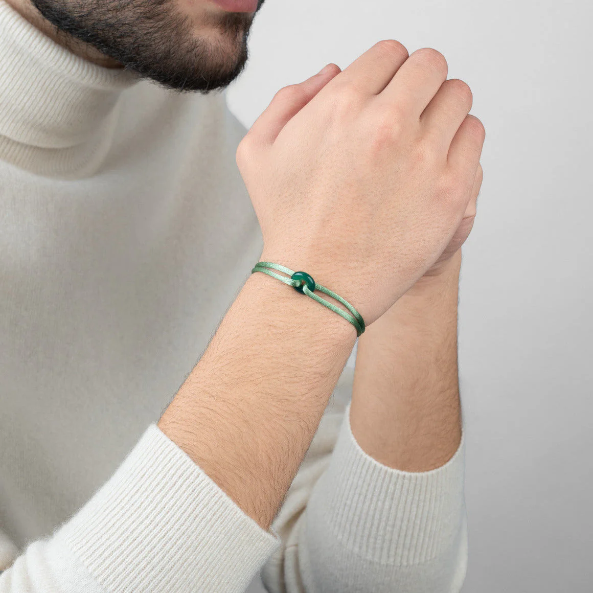Green Soho Cord Bracelet - Image 41