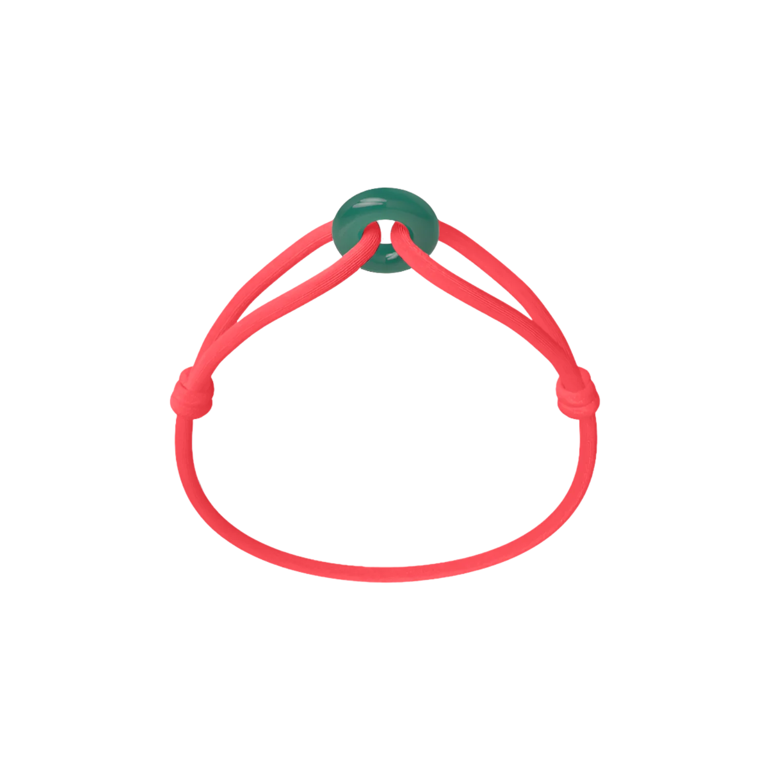 Green Soho Cord Bracelet - Image 6
