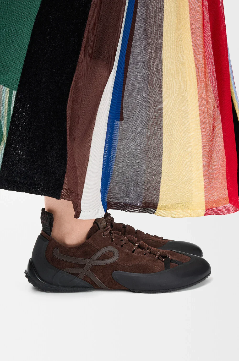 Grip Sneaker In Calfskin Suede - Image 2