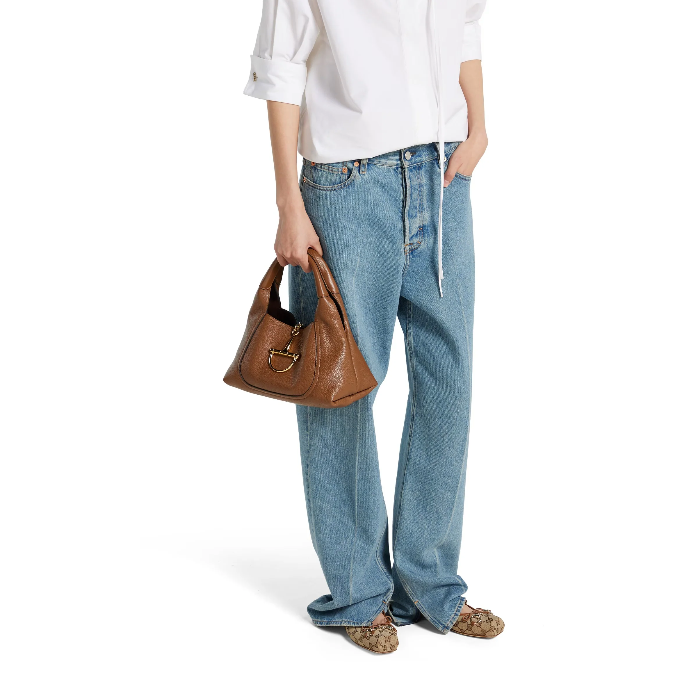 Gucci Softbit Medium Top Handle Bag - Image 14