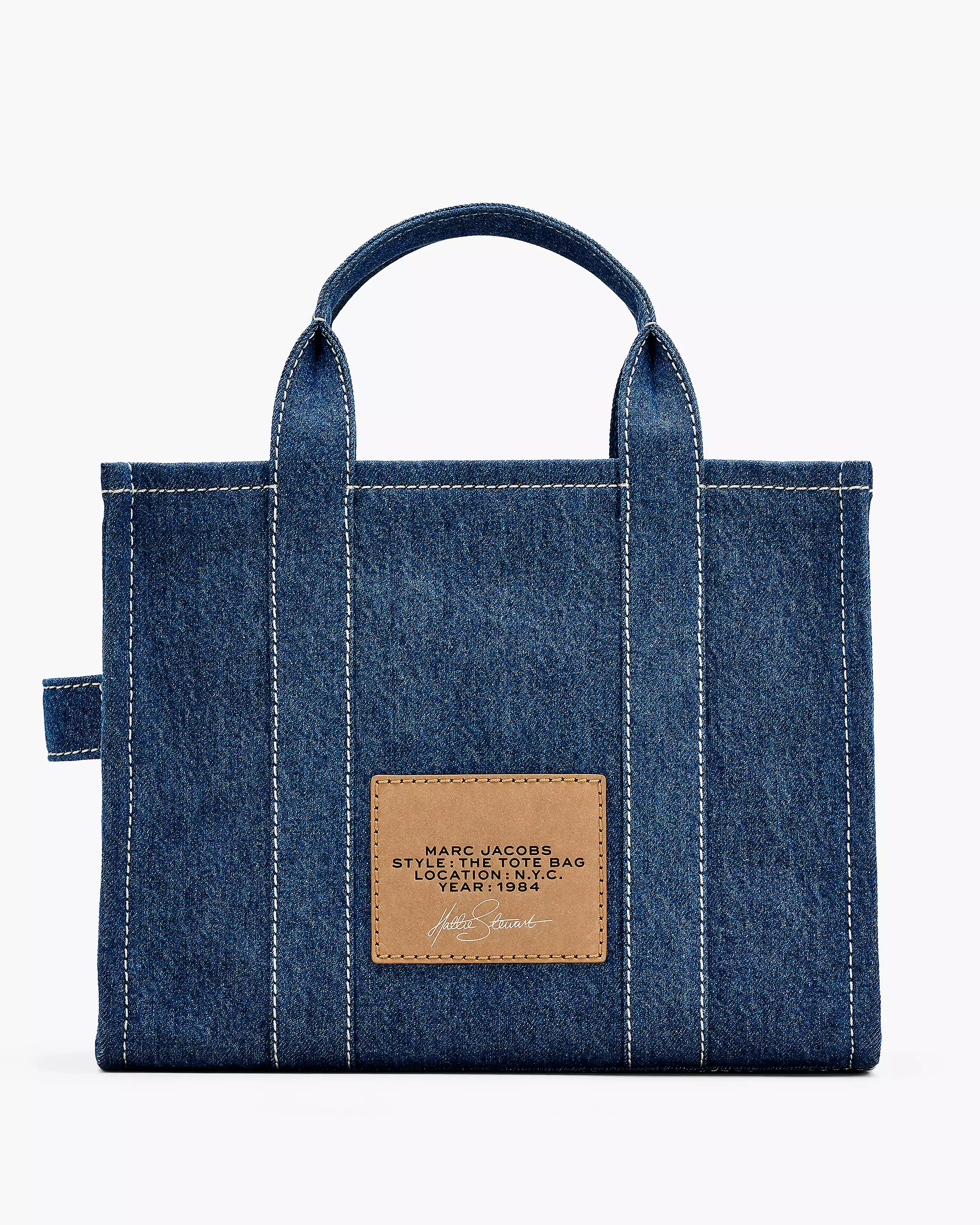 Hattie Stewart X Marc Jacobs Denim Medium Tote Bag - Image 3