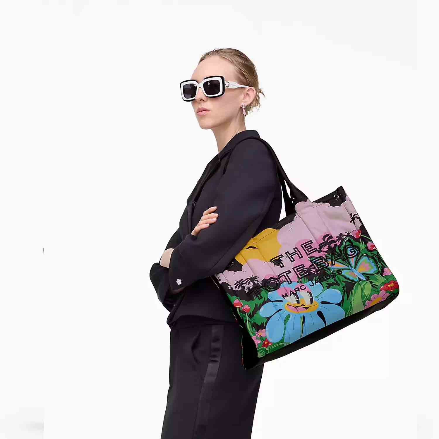 Hattie Stewart X Marc Jacobs Puffy Nylon Large Tote Bag - Image 2