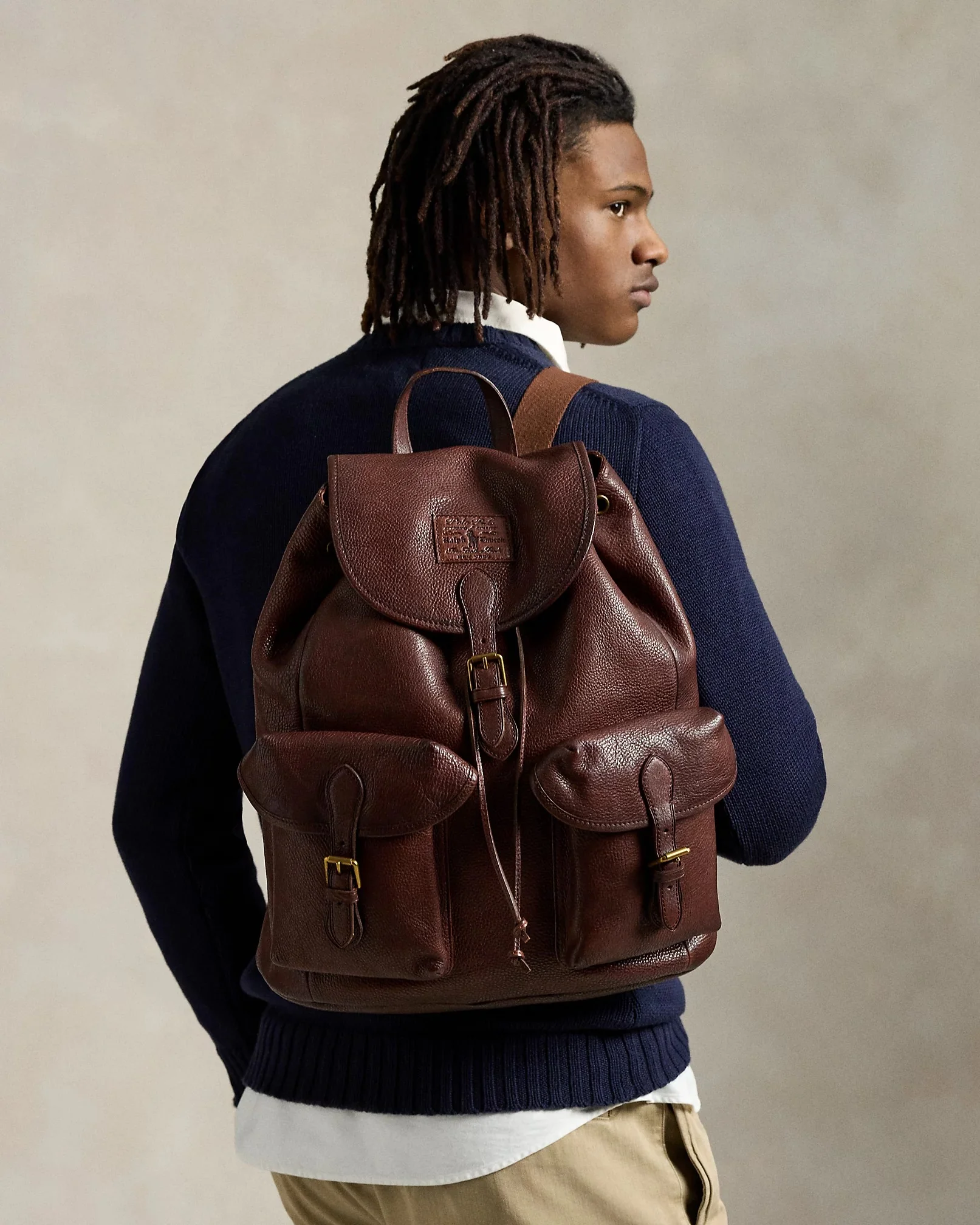 Heritage Leather Backpack - Image 2