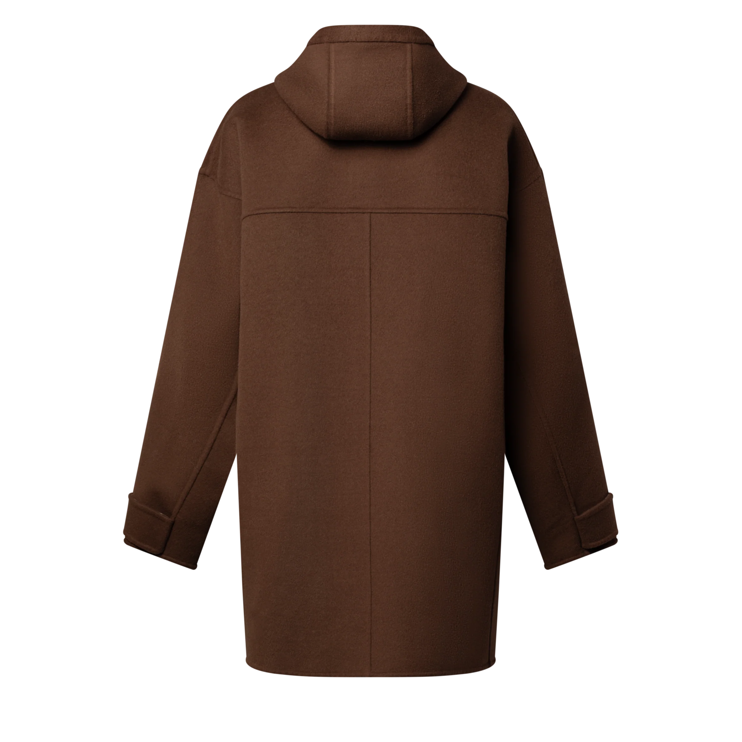 Hooded Button-Up Coat - Image 4