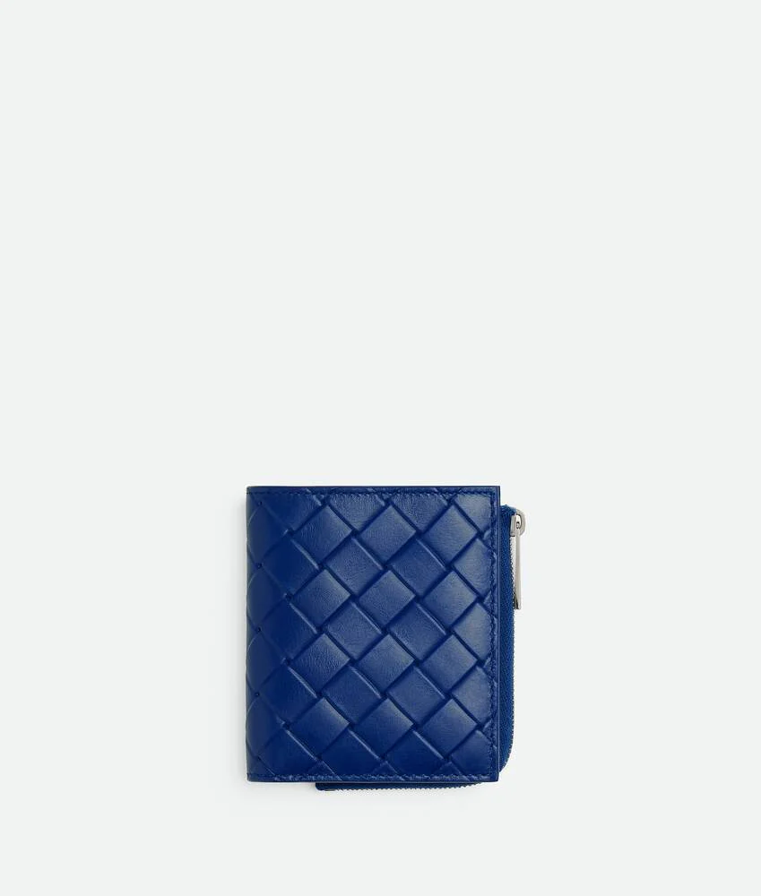 Intrecciato Stamp Bi-Fold Wallet