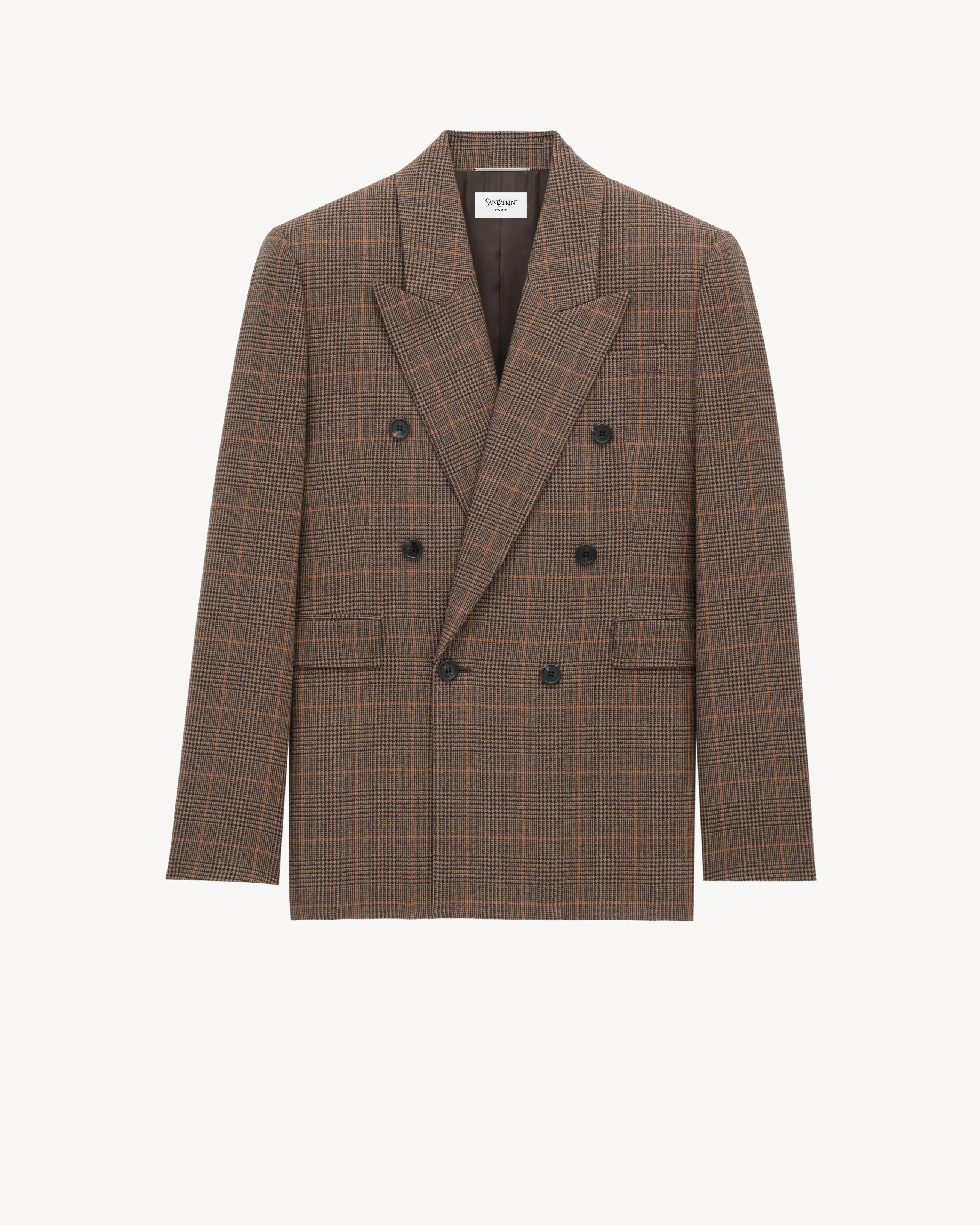 Jacket In Prince Of Wales Wool - Image 3