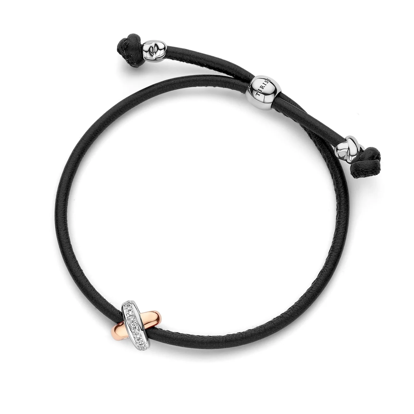 Kisses Sliding Bracelet with Diamond - Image 4