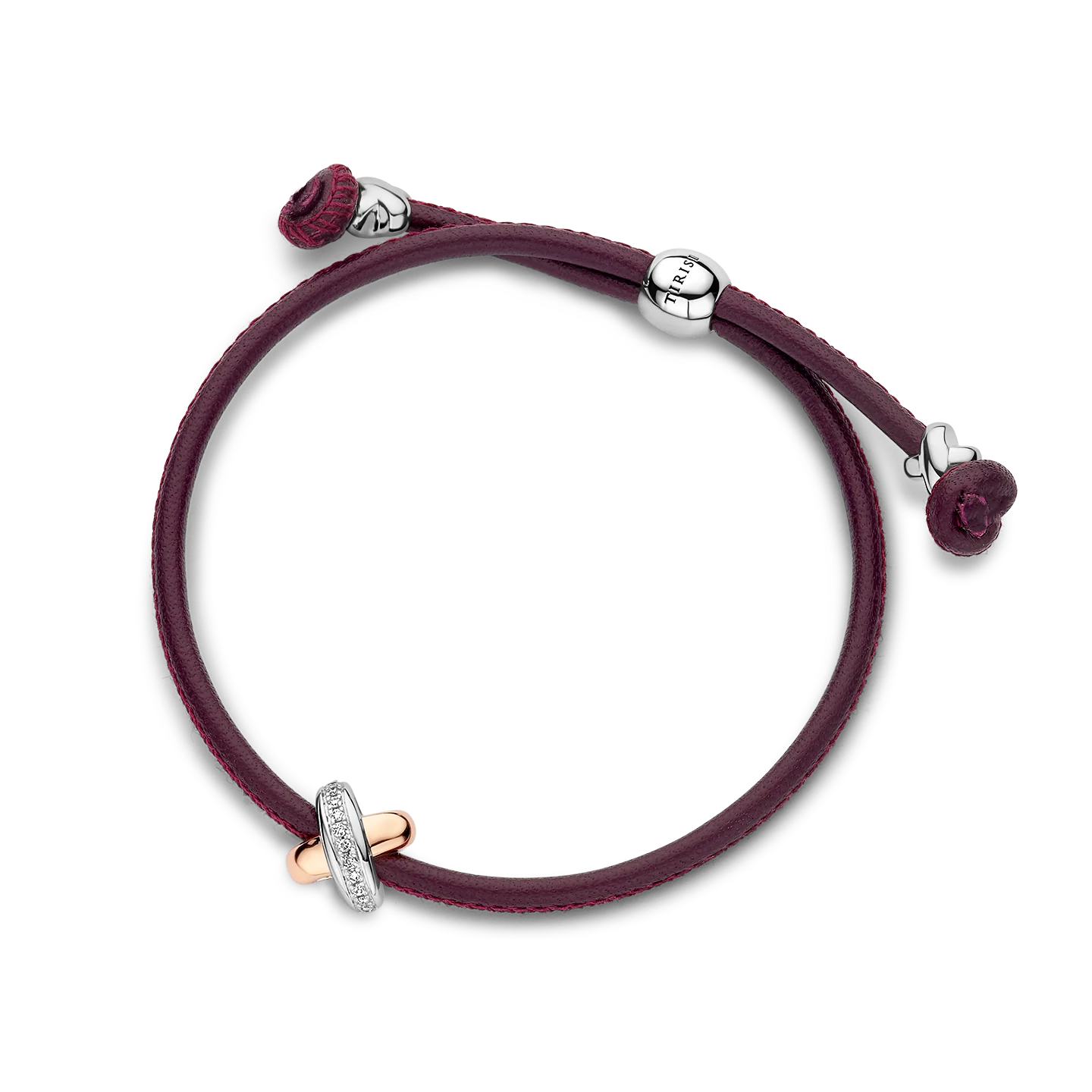 Kisses Sliding Bracelet with Diamond - Image 43