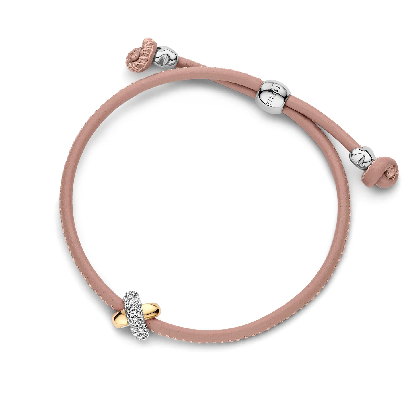 Kisses Sliding Bracelet with Diamond Pavé - Image 11