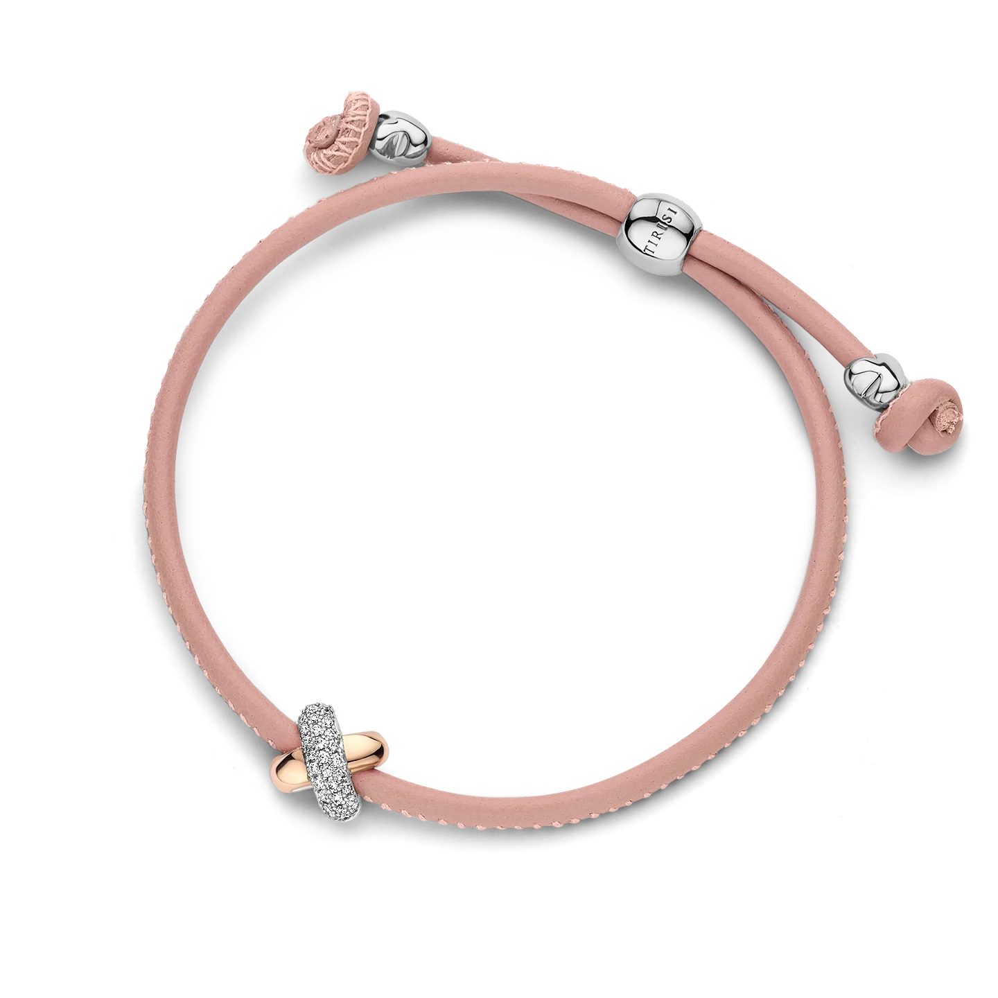 Kisses Sliding Bracelet with Diamond Pavé - Image 13