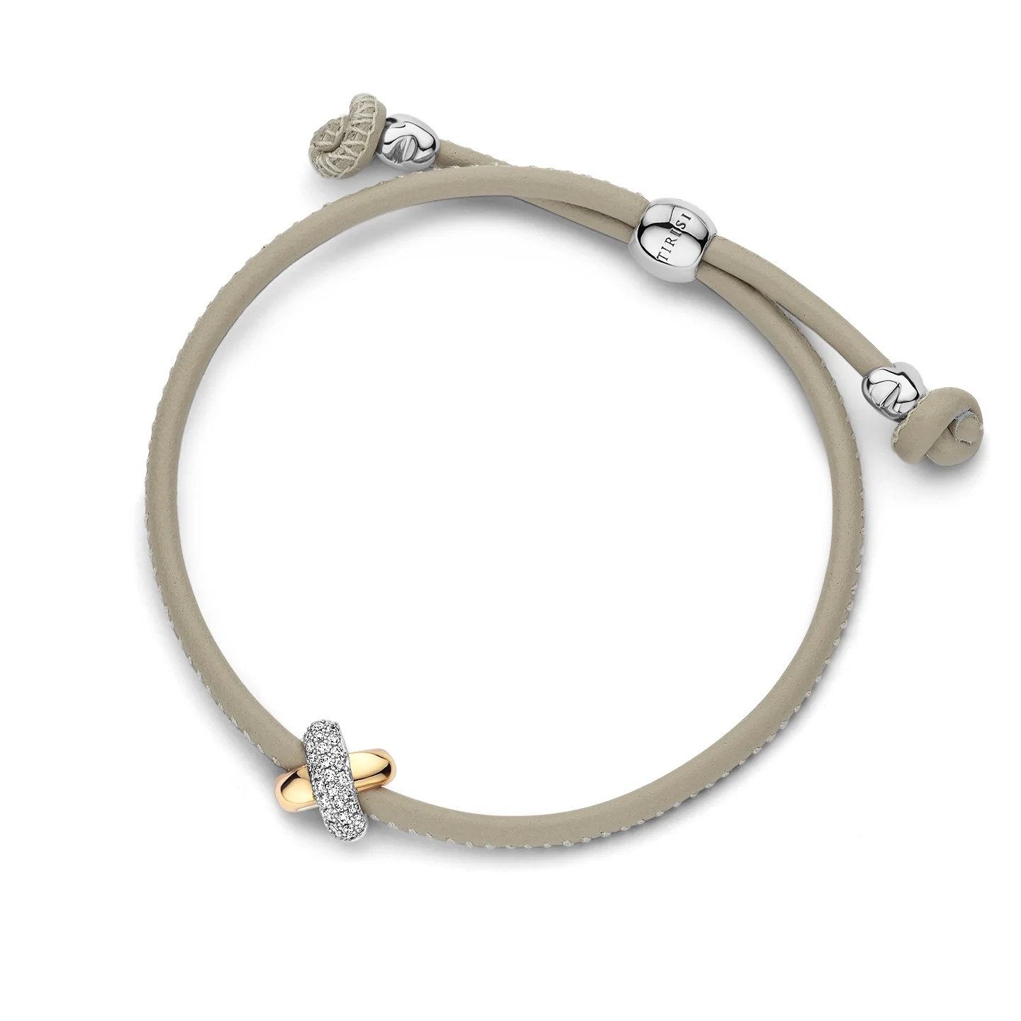 Kisses Sliding Bracelet with Diamond Pavé - Image 17
