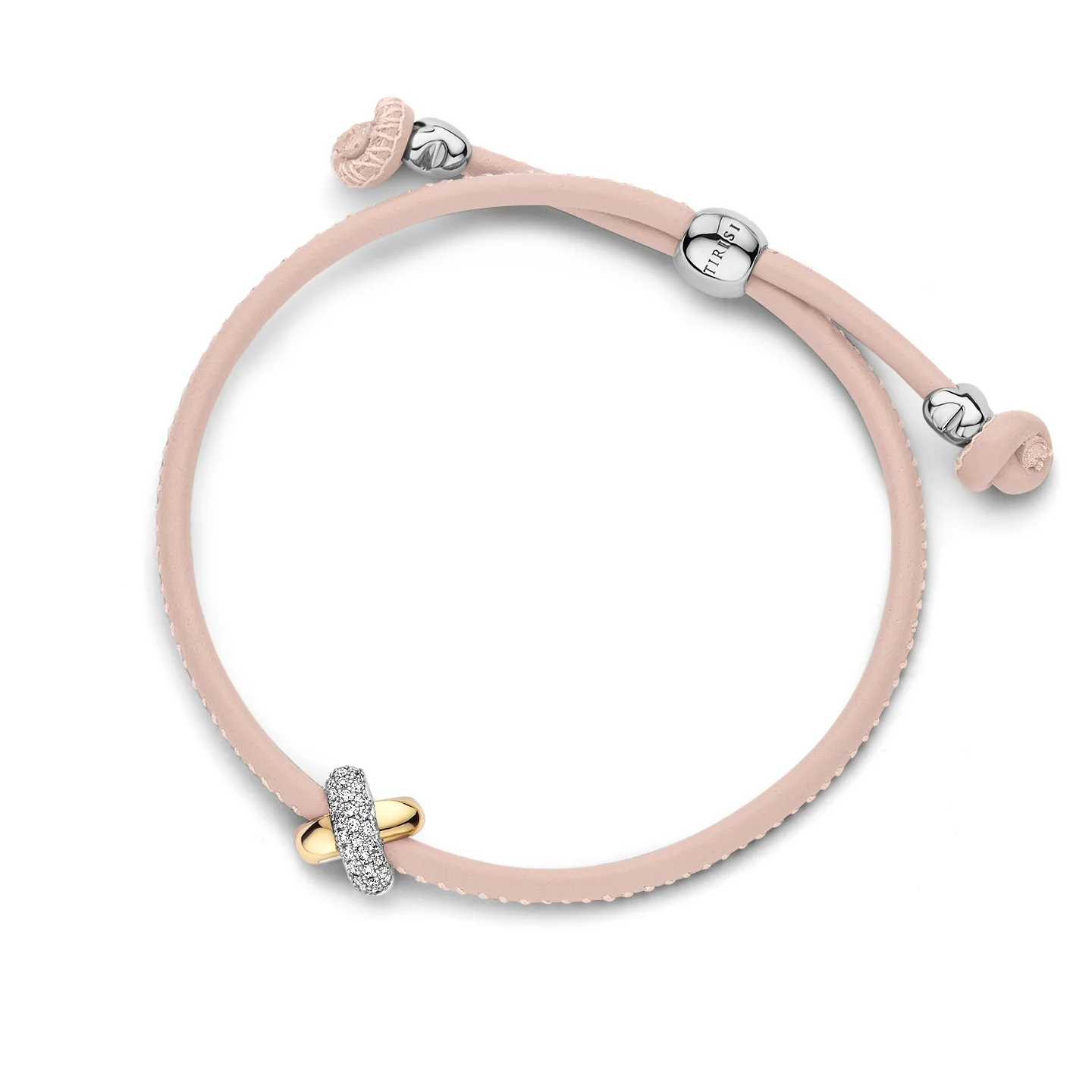 Kisses Sliding Bracelet with Diamond Pavé - Image 19