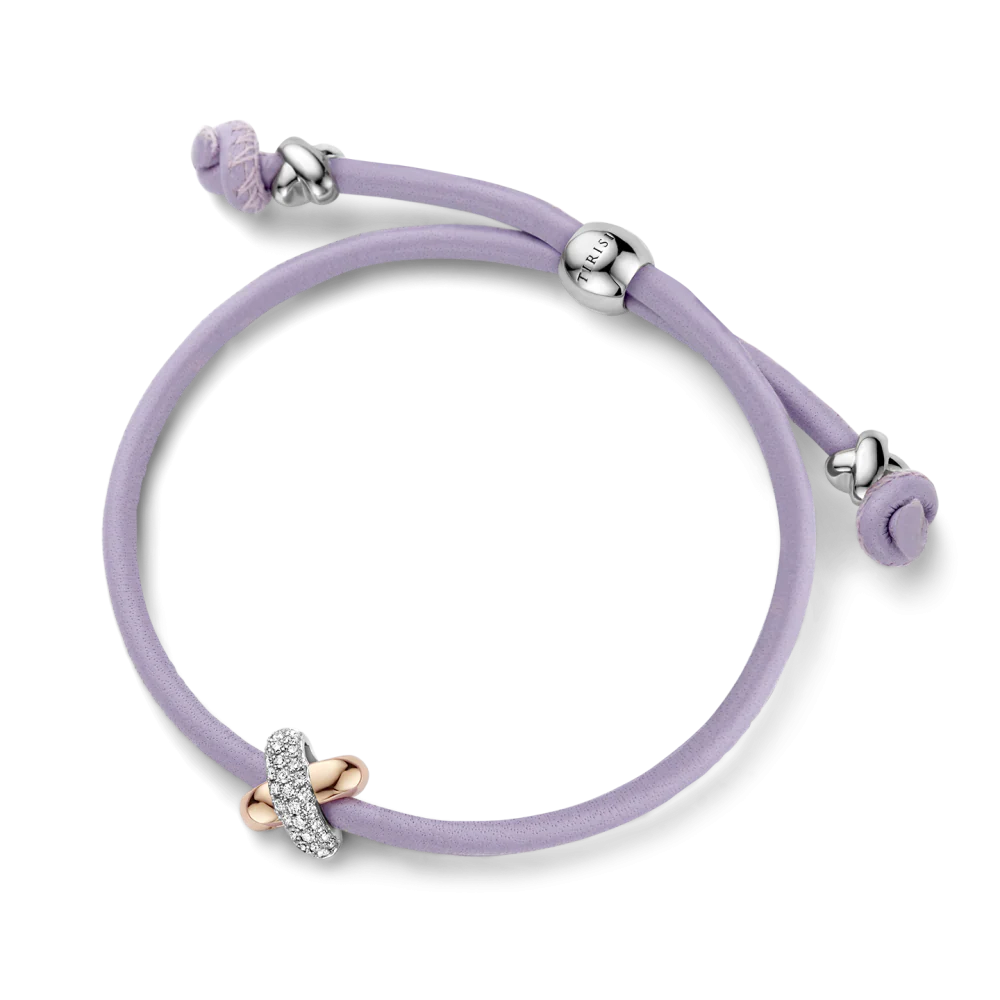 Kisses Sliding Bracelet with Diamond Pavé - Image 22