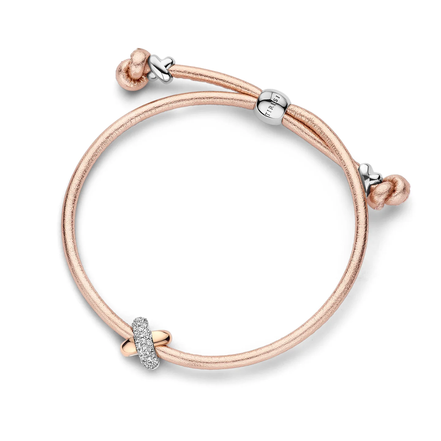 Kisses Sliding Bracelet with Diamond Pavé - Image 26