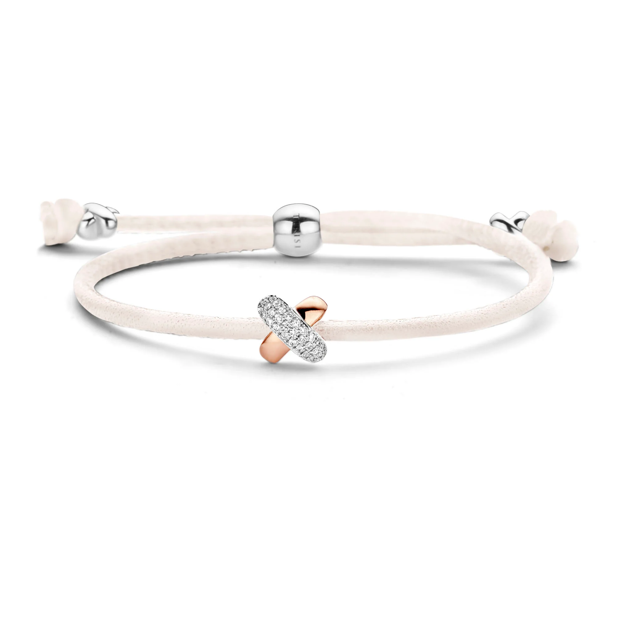 Kisses Sliding Bracelet with Diamond Pavé - Image 28