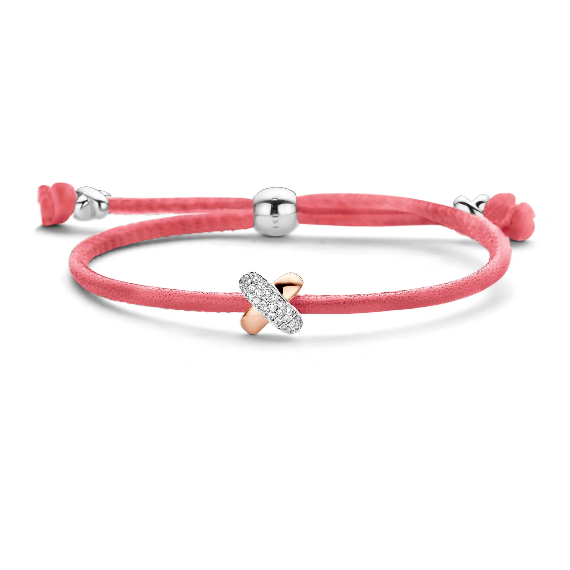 Kisses Sliding Bracelet with Diamond Pavé - Image 30