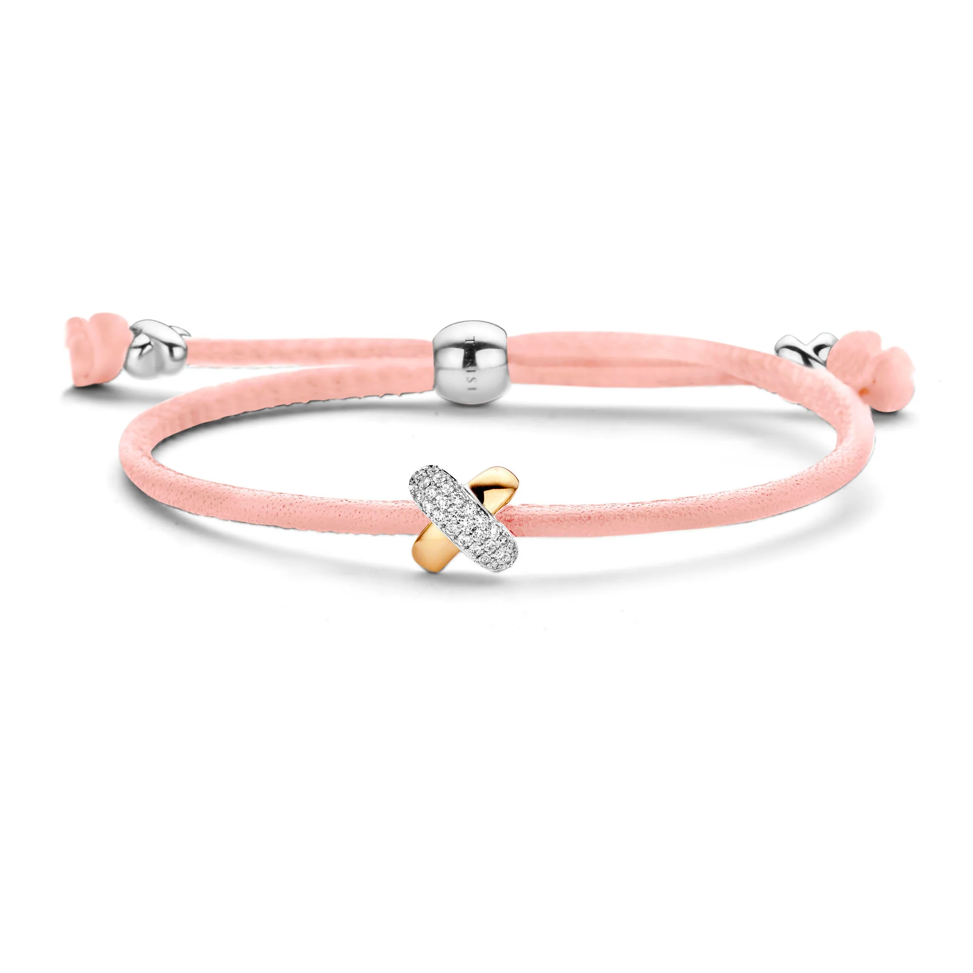 Kisses Sliding Bracelet with Diamond Pavé - Image 31