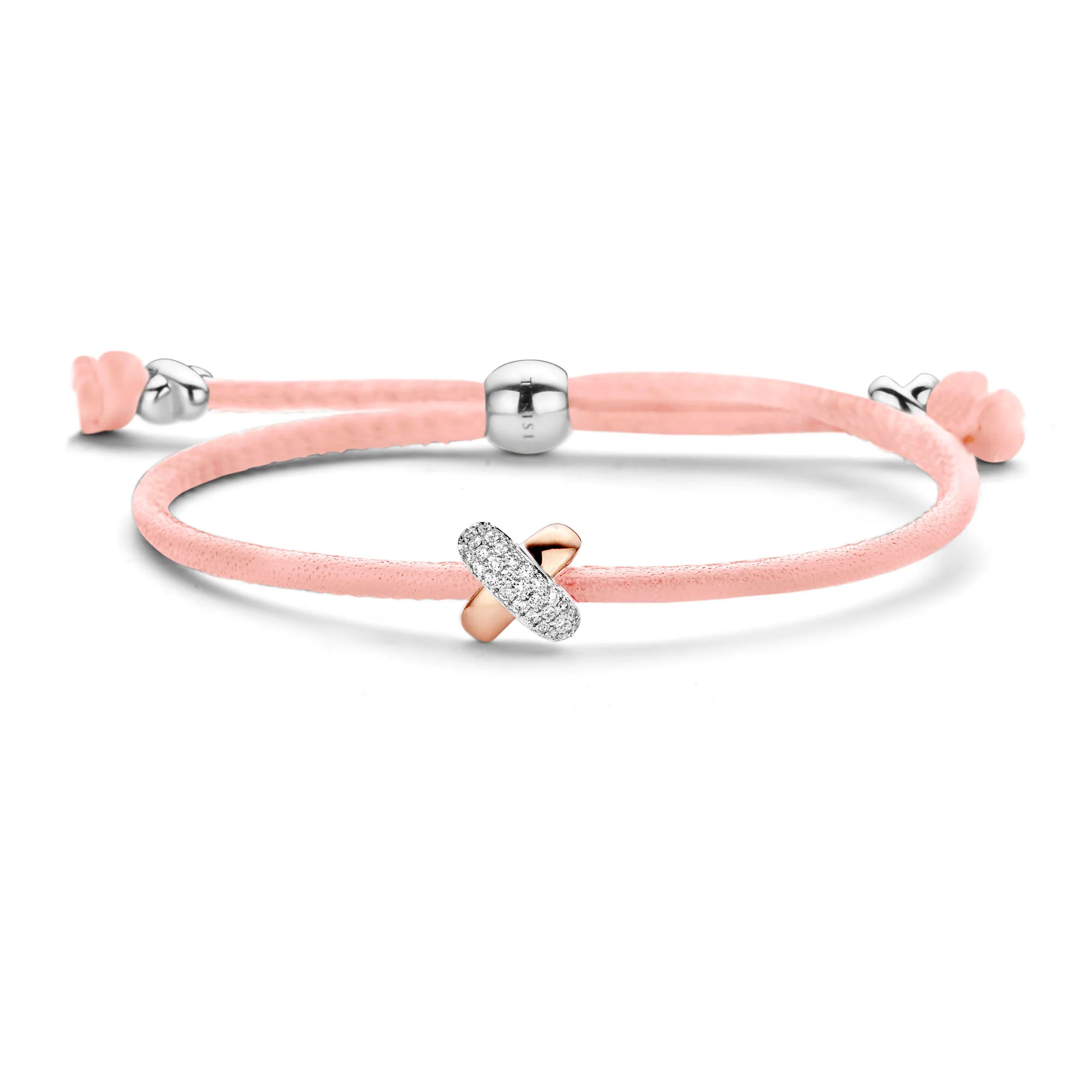 Kisses Sliding Bracelet with Diamond Pavé - Image 32