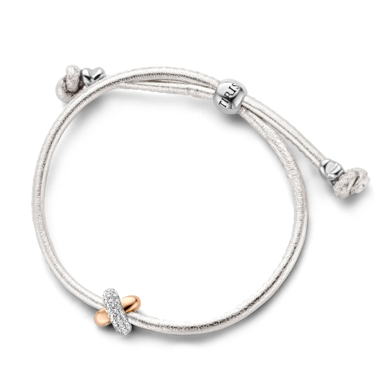 Kisses Sliding Bracelet with Diamond Pavé - Image 34