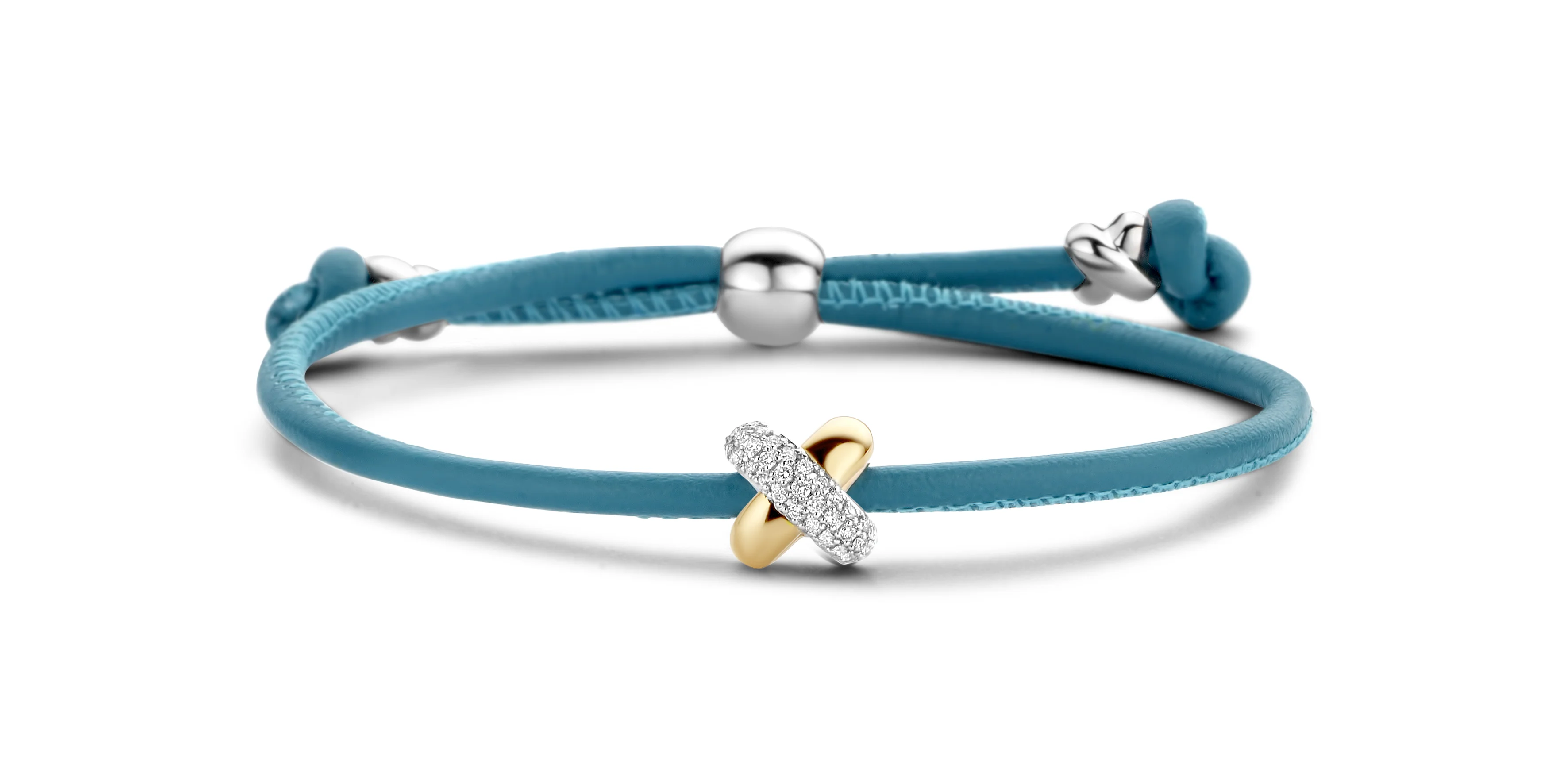 Kisses Sliding Bracelet with Diamond Pavé - Image 35