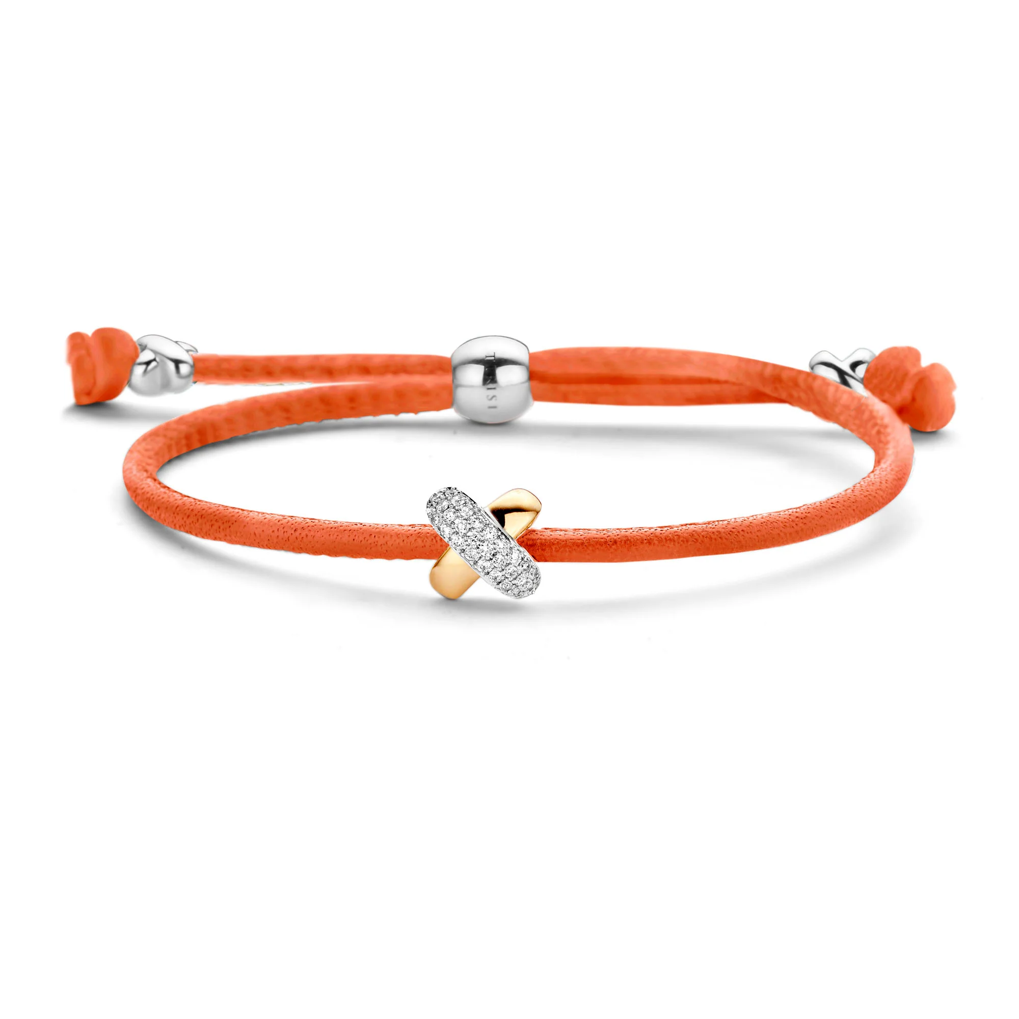 Kisses Sliding Bracelet with Diamond Pavé - Image 9