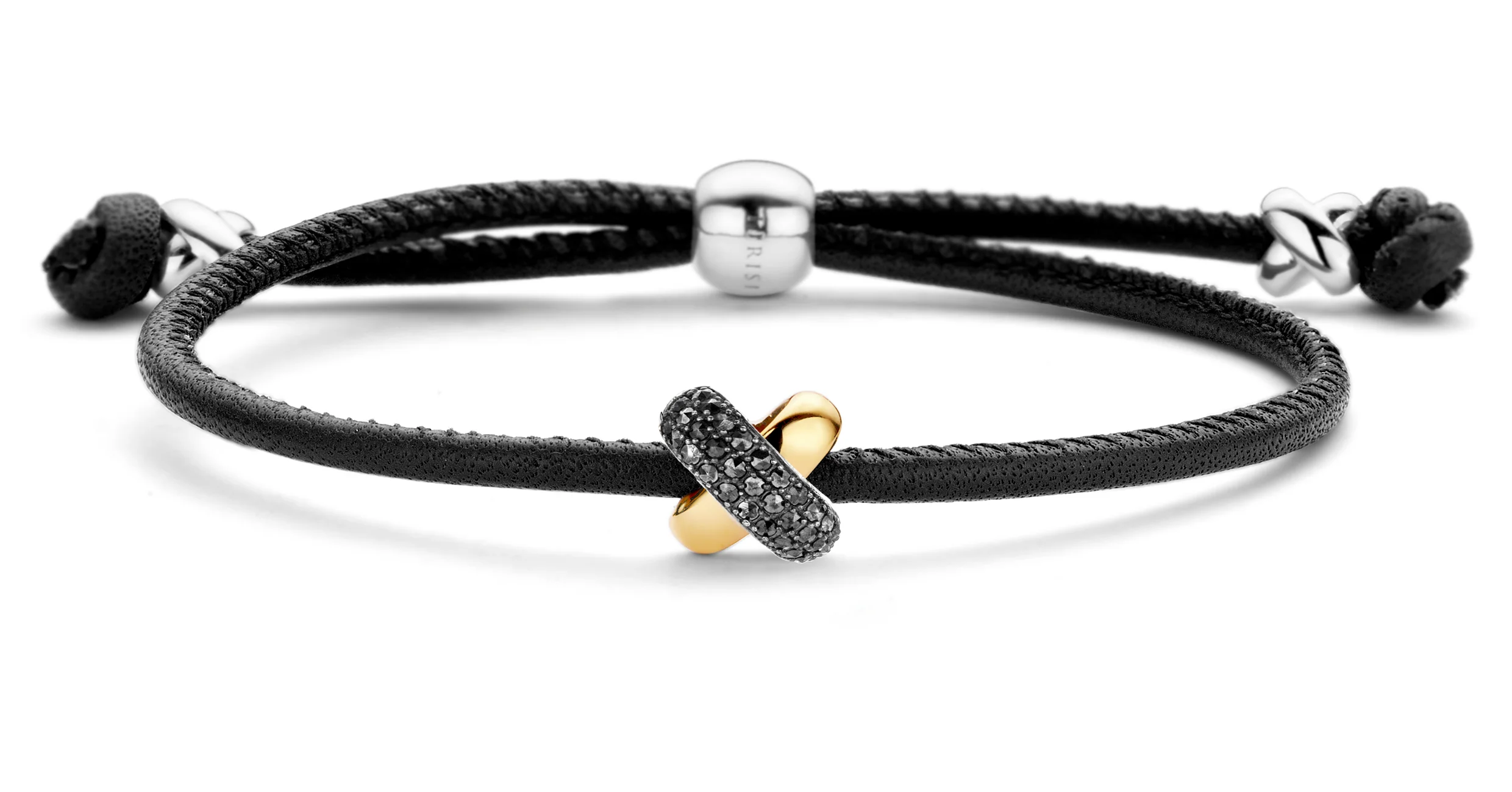 Kisses Sliding Bracelet with Marcasite - Image 2