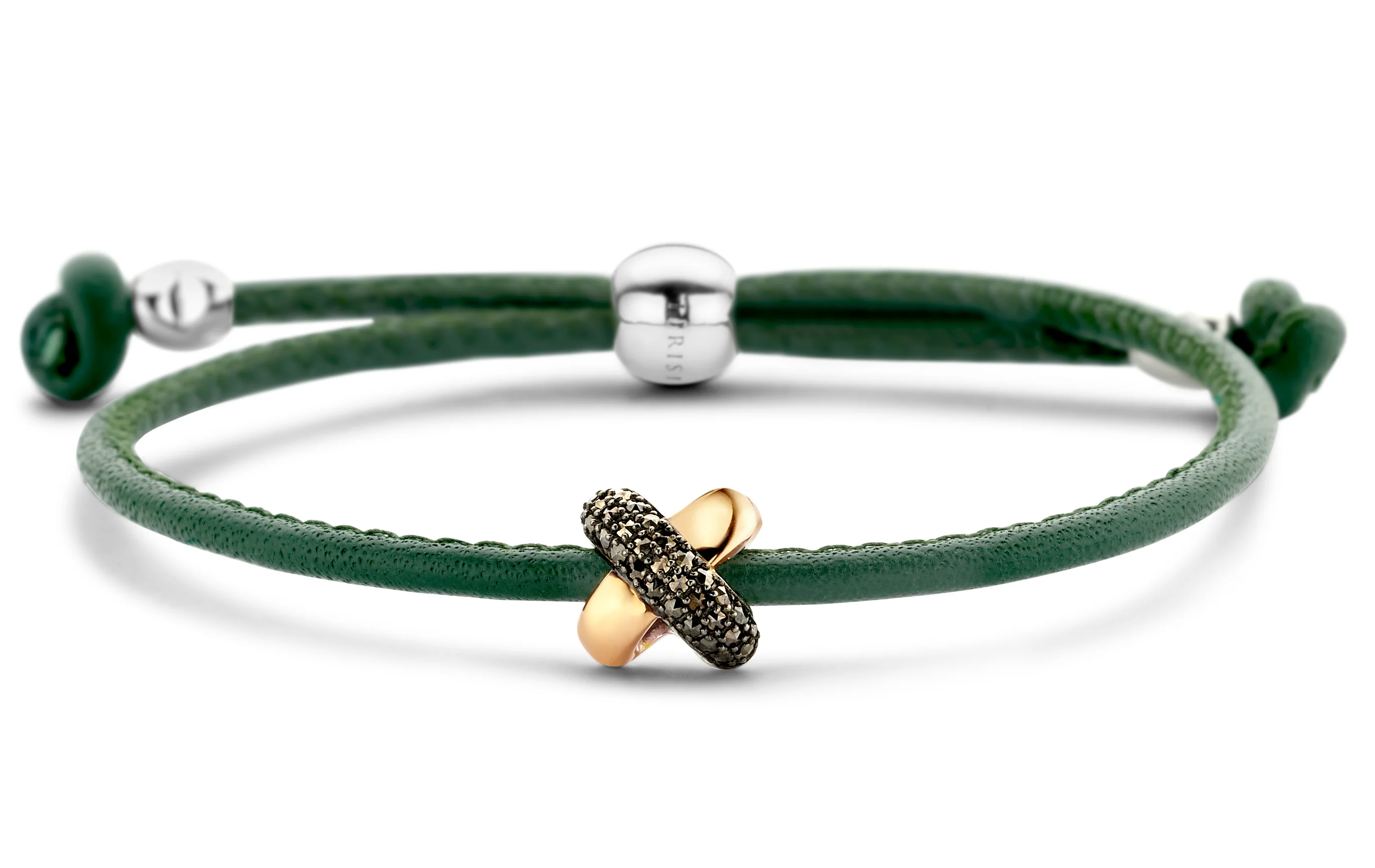 Kisses Sliding Bracelet with Marcasite - Image 6