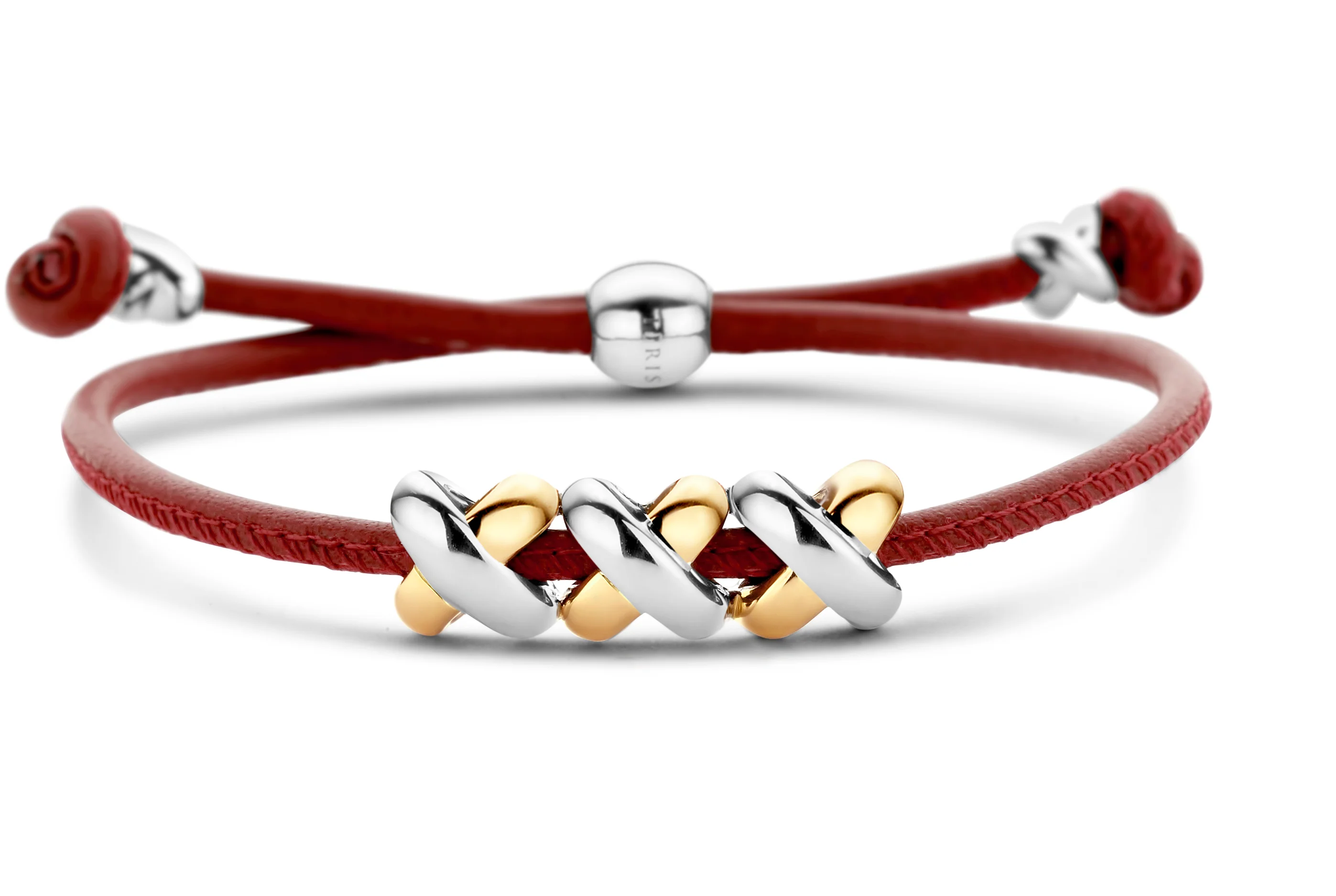 Kisses Sliding Bracelet with Three Kisses - Image 5