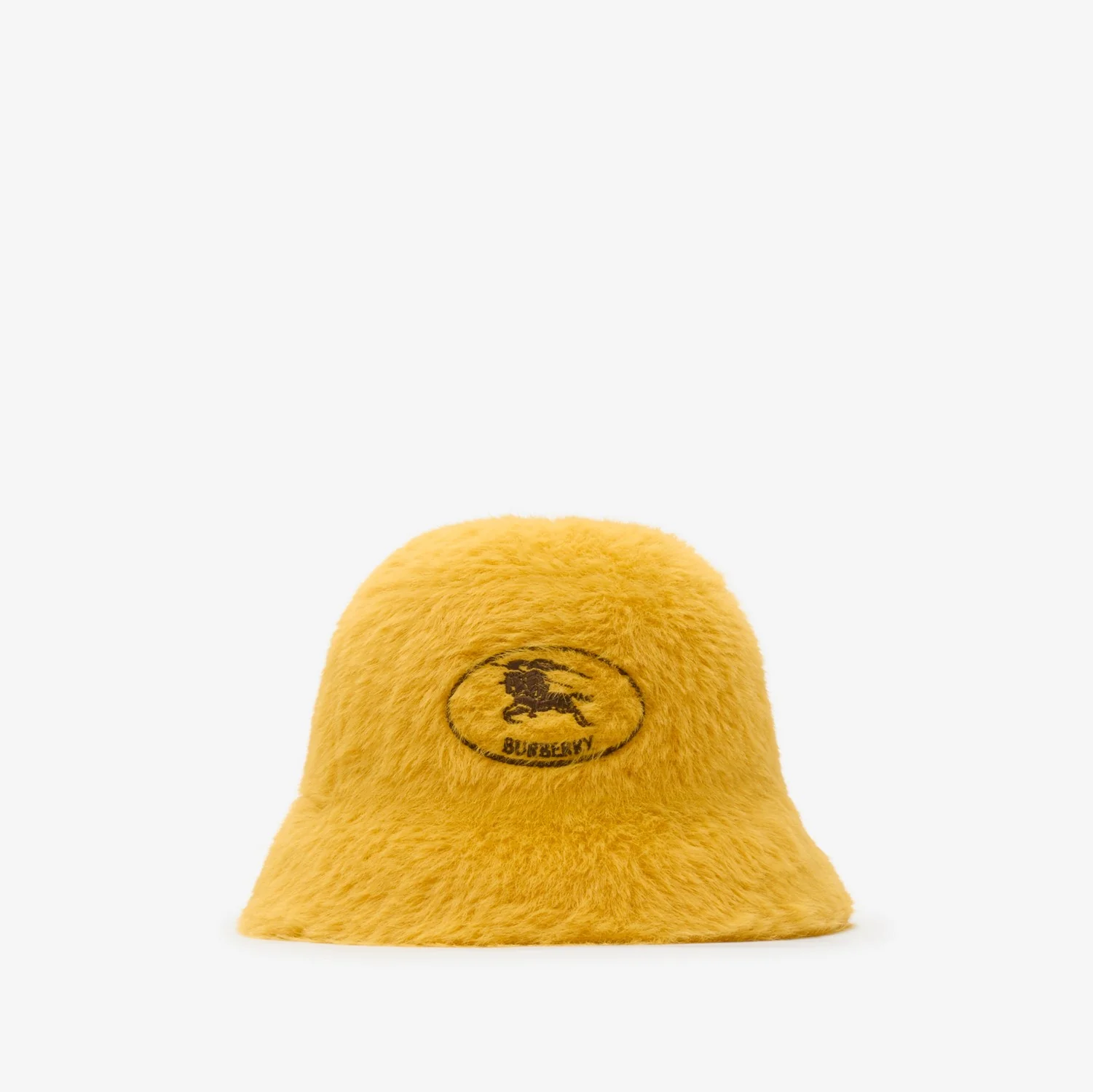 Knight Stamp Faux Fur Bucket Hat - Image 3